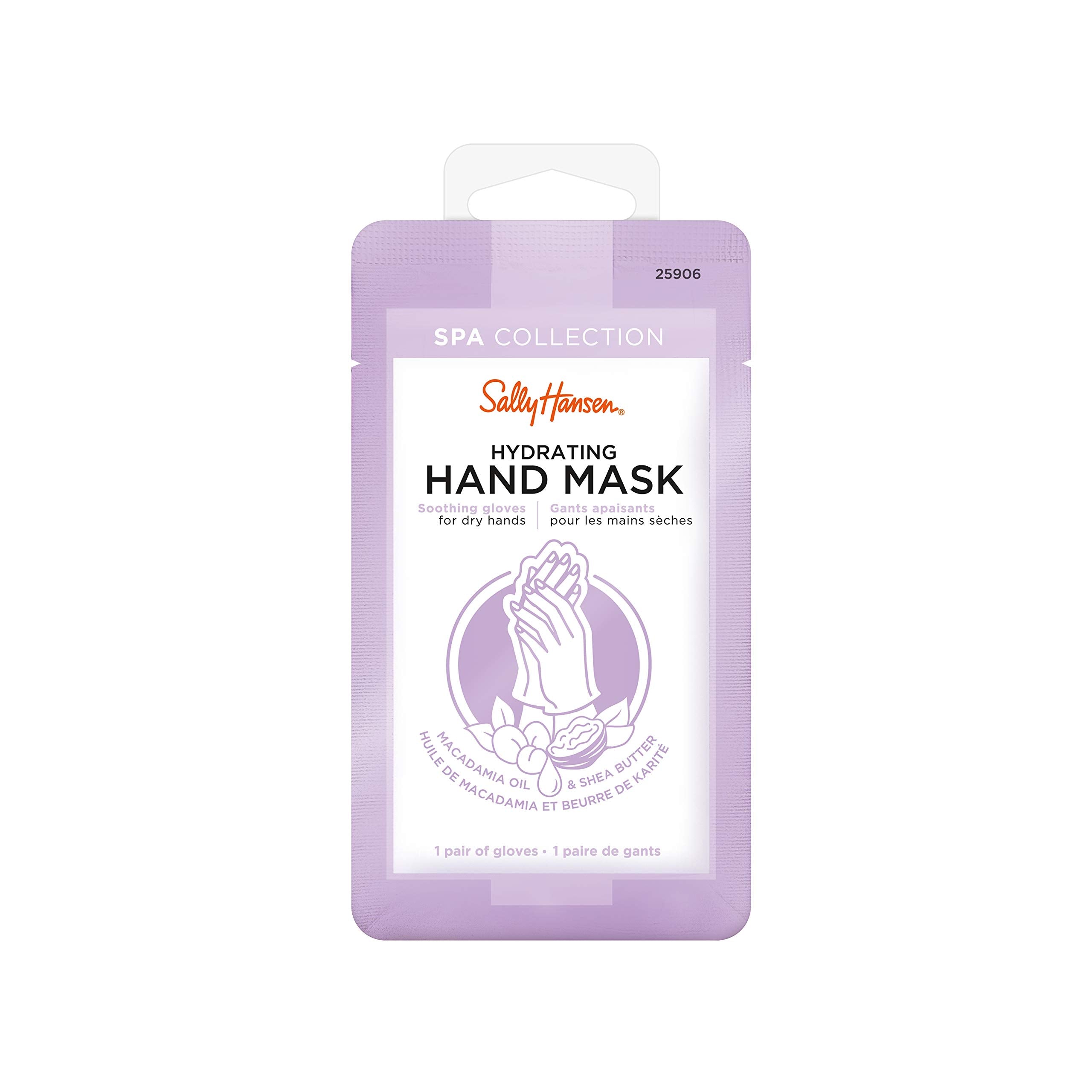 Sally Hansen Sally Hansen Hydrating Hand Mask, Translucent, 1 Count (Pack Of 2)