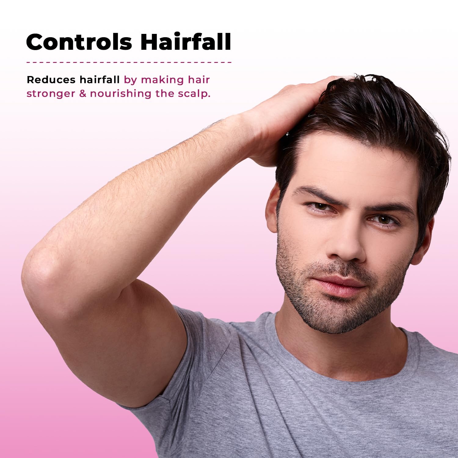 The Organic Forest Red Onion Hair Oil With Black Seed Oil For Hair Loss And Fall Control, Plant Based, Vegan, 100 Ml