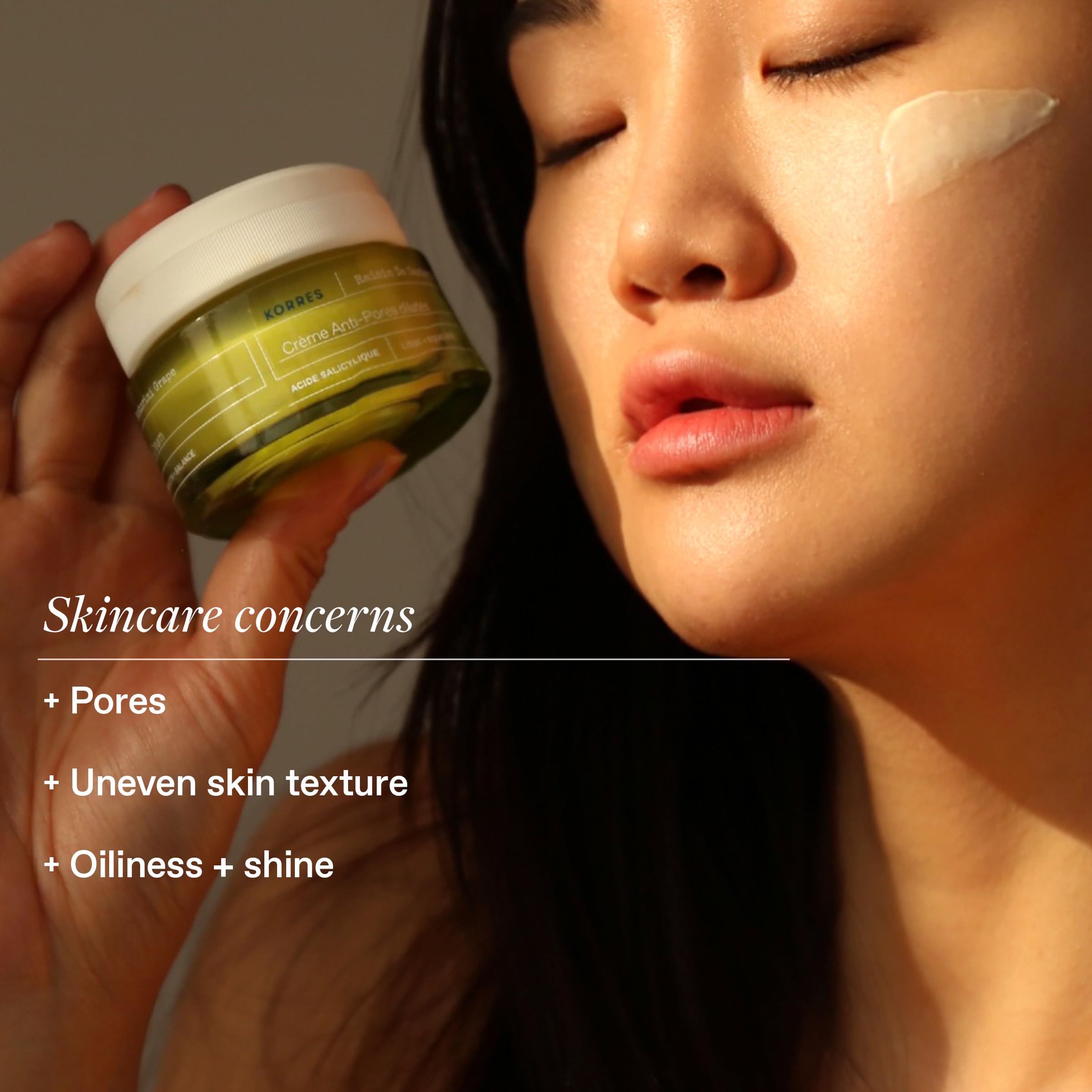 Korres Santorini Grape Poreless Skin Cream, 1.35 Fl. Oz.