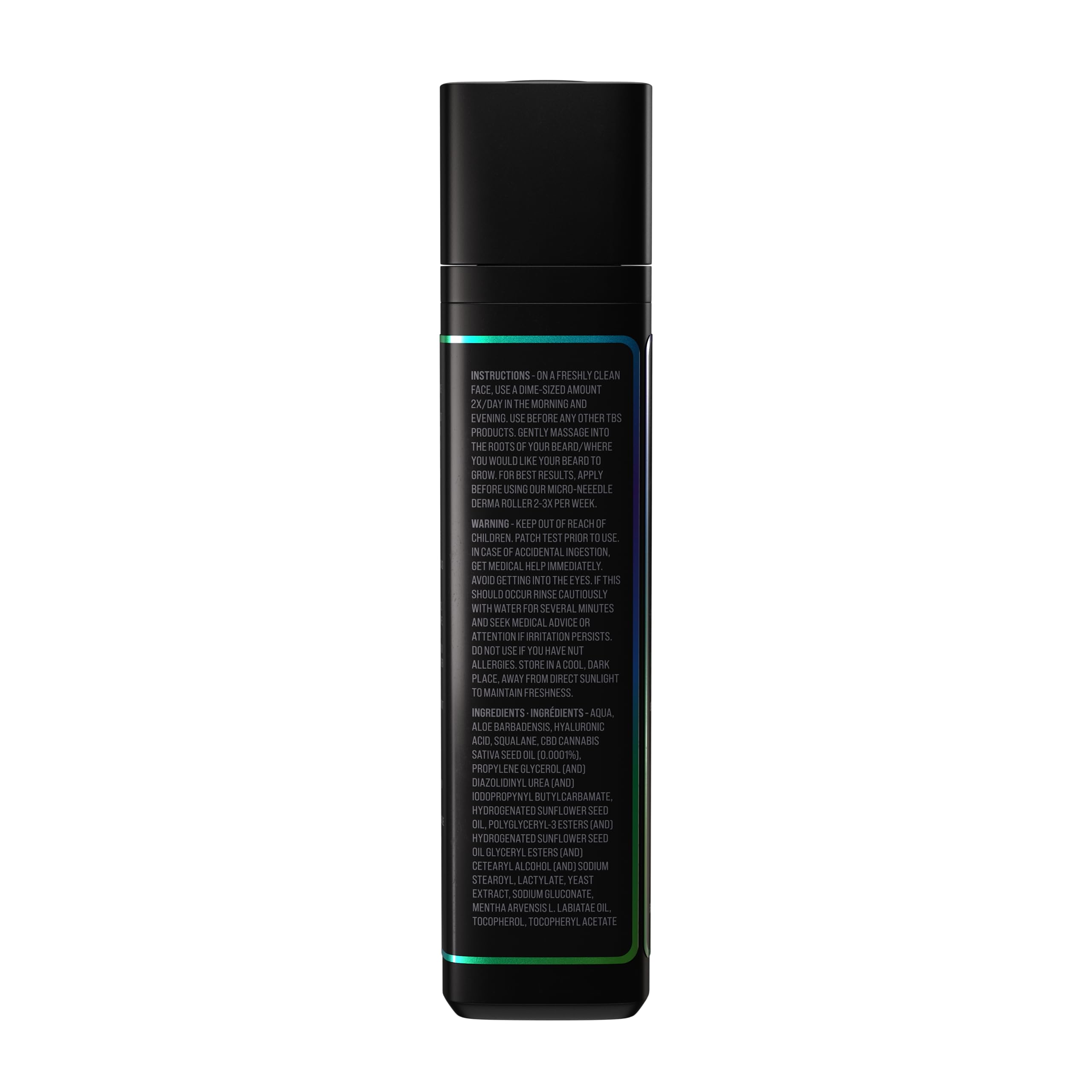 The Beard Struggle Voxtr Beard Growth Serum With Follicle Acceleration Matrix - Promotes Thicker & Healthier Beard - Beard Serum