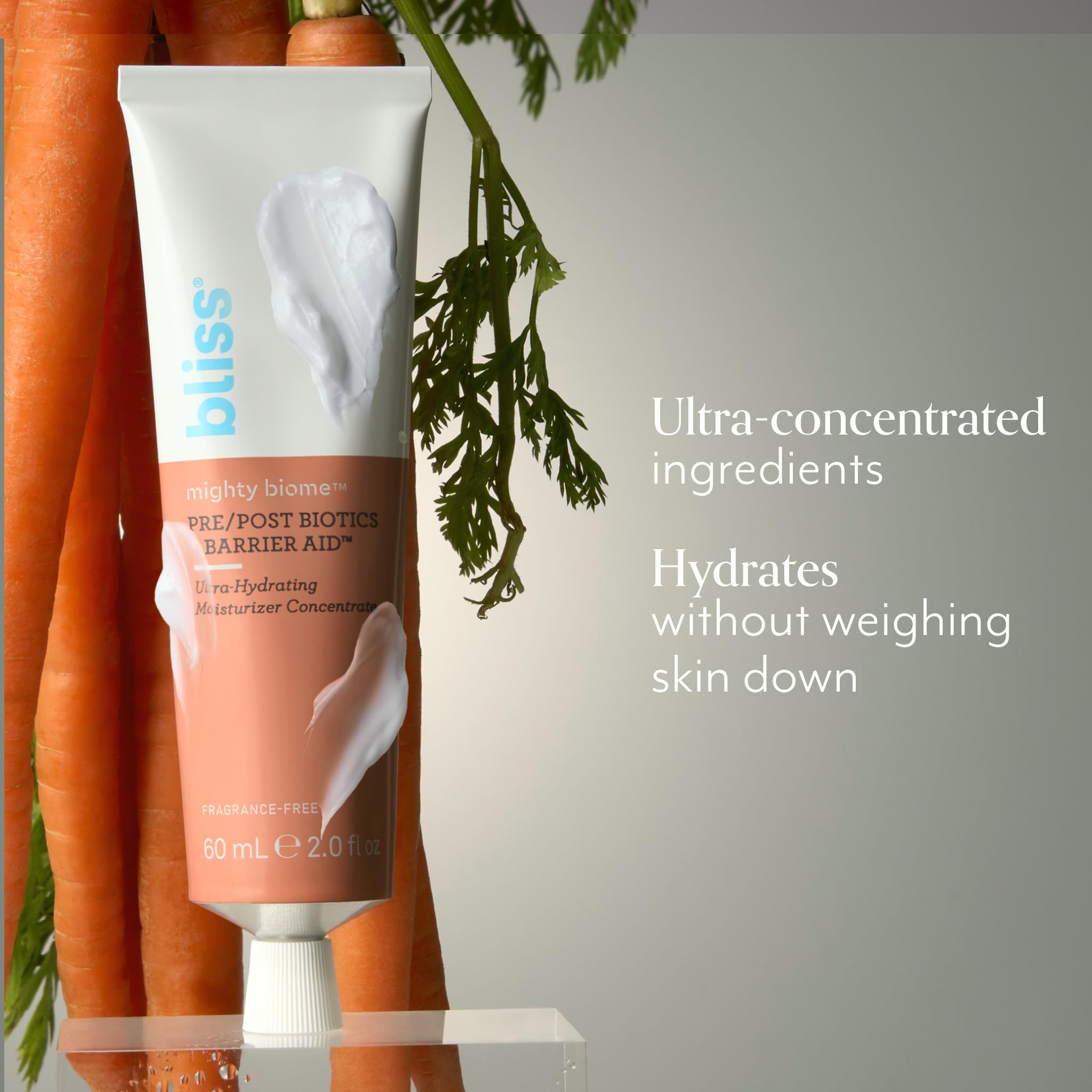 Bliss Mighty Biome Probiotic Nourishing Moisturizer | Ultra-Hydrating With Squalane & Coconut Oil | Strengthens Skin Barrier | 1