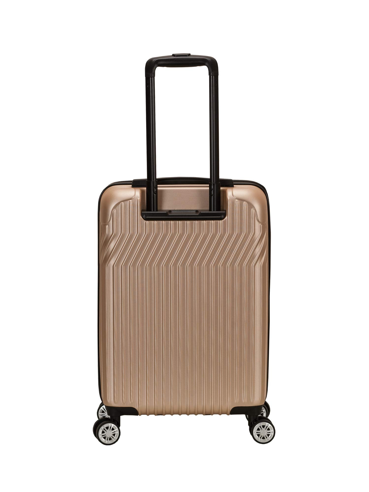 Pista 3 Pc Abs Non-Expandable Luggage Set