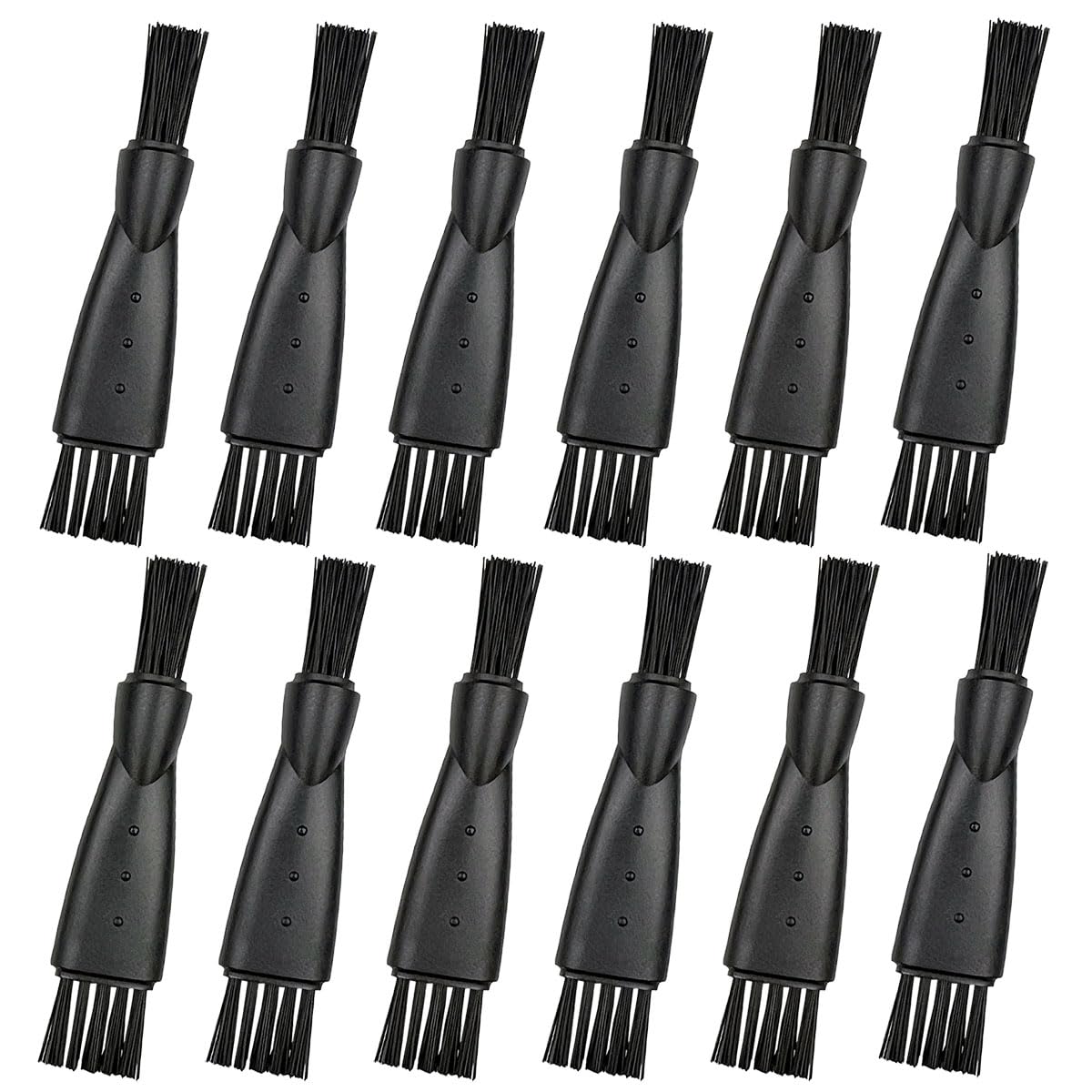12 Pcs Electric Razor Brush, Shaver Cleaning Brush, Double-Head Shaving Cleaning Brushes, Mini Brush for Cleaning Razor Shaver T