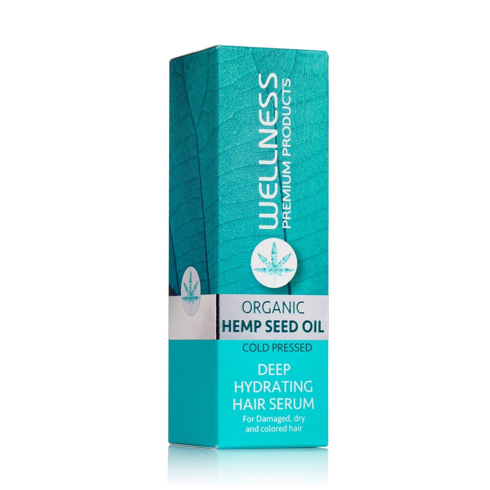 Wellness Premium Products Organic Hemp Seed Oil - Deep Hydrating Serum (100ml)