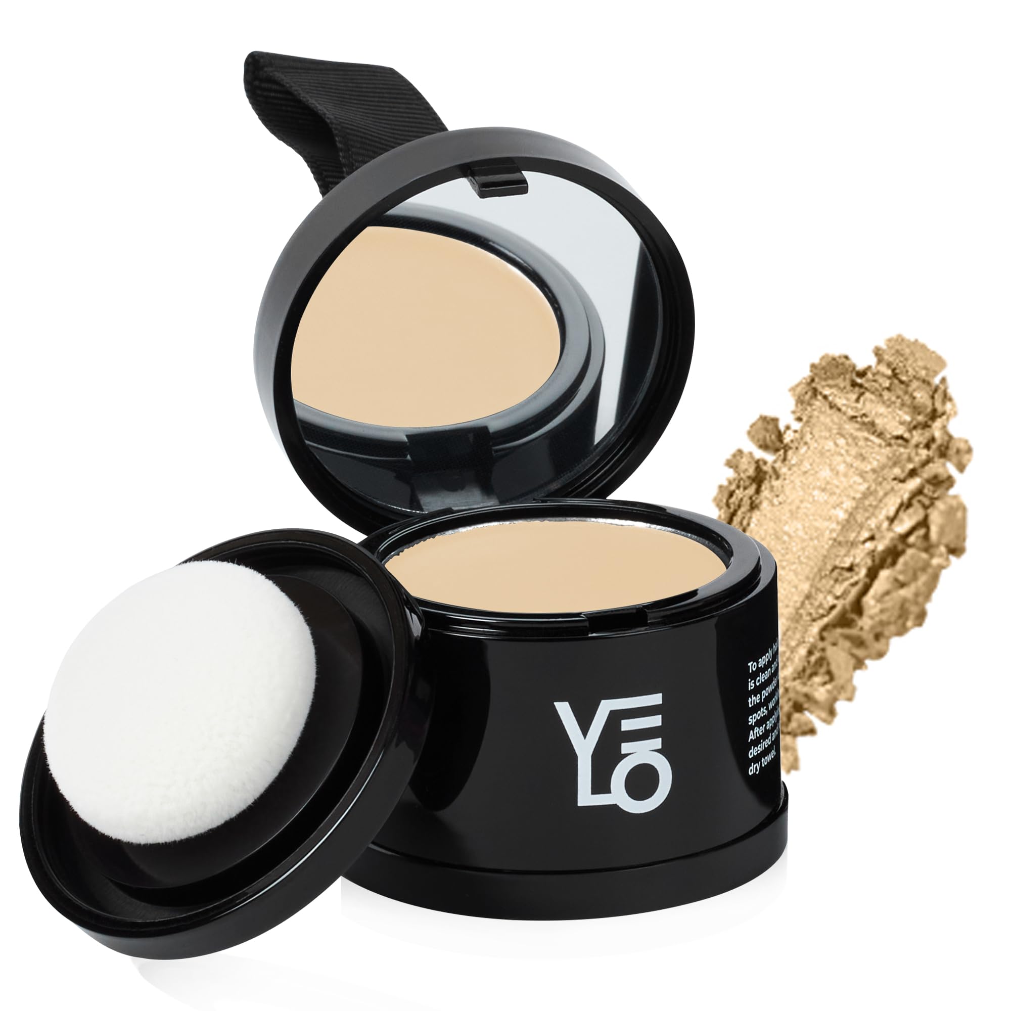 VELO Hairline Powder - Instantly Conceals Hair Loss and Gray Areas, Root Touch Up for Women & Men, Hair Fibers for Thinning Hair