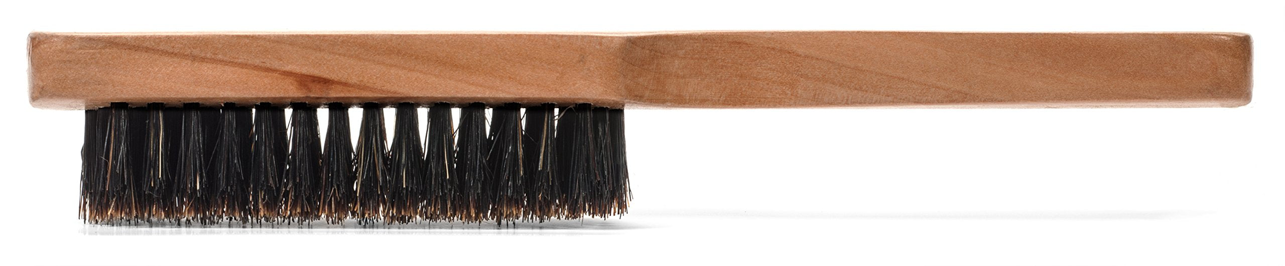 GranNaturals Boar Bristle Hair Brush for Men - Natural Wooden Wave Brush for Fine, Thin or Thick Hair - 1 Count, Brown