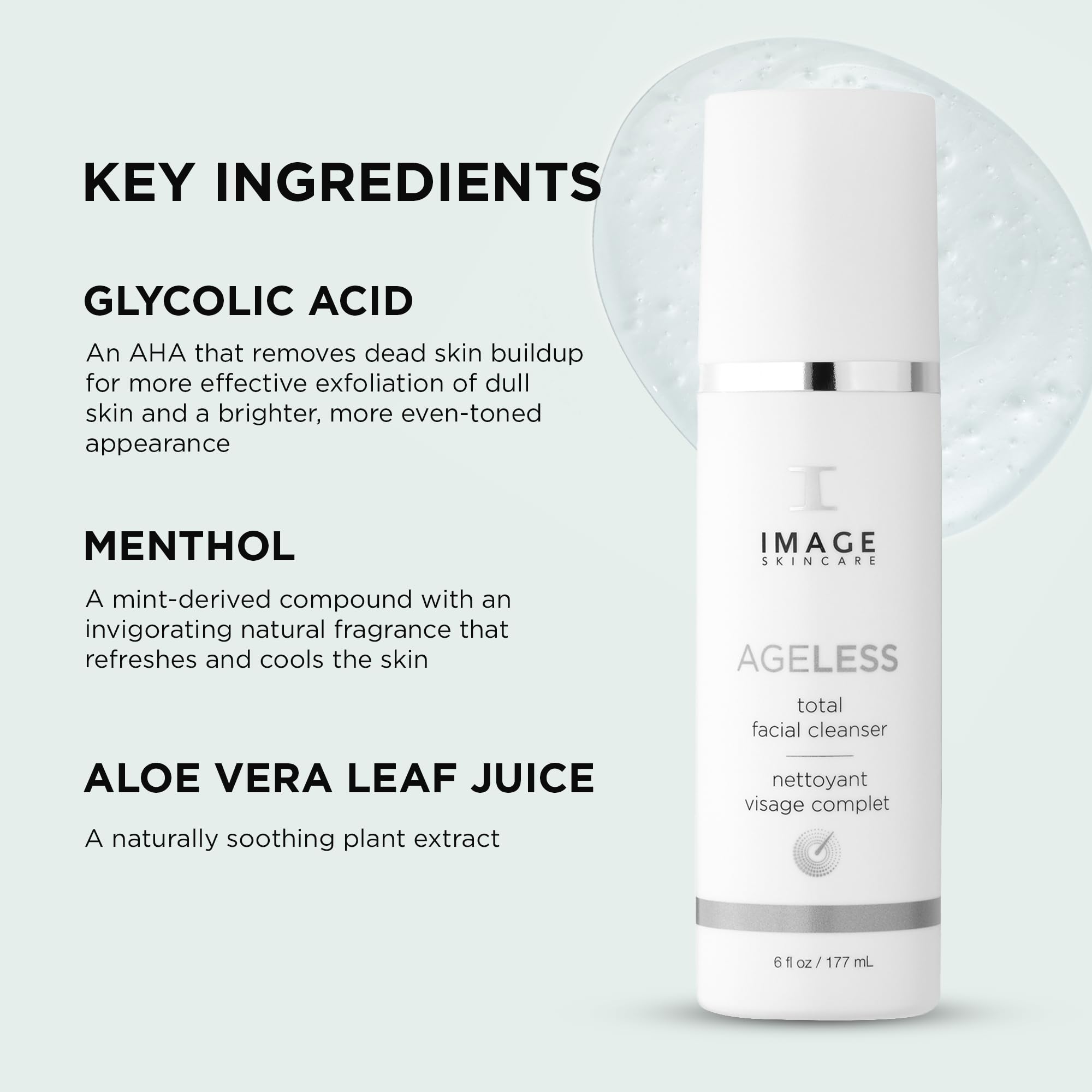 Image Skincare Ageless Total Facial Cleanser, 6 Oz