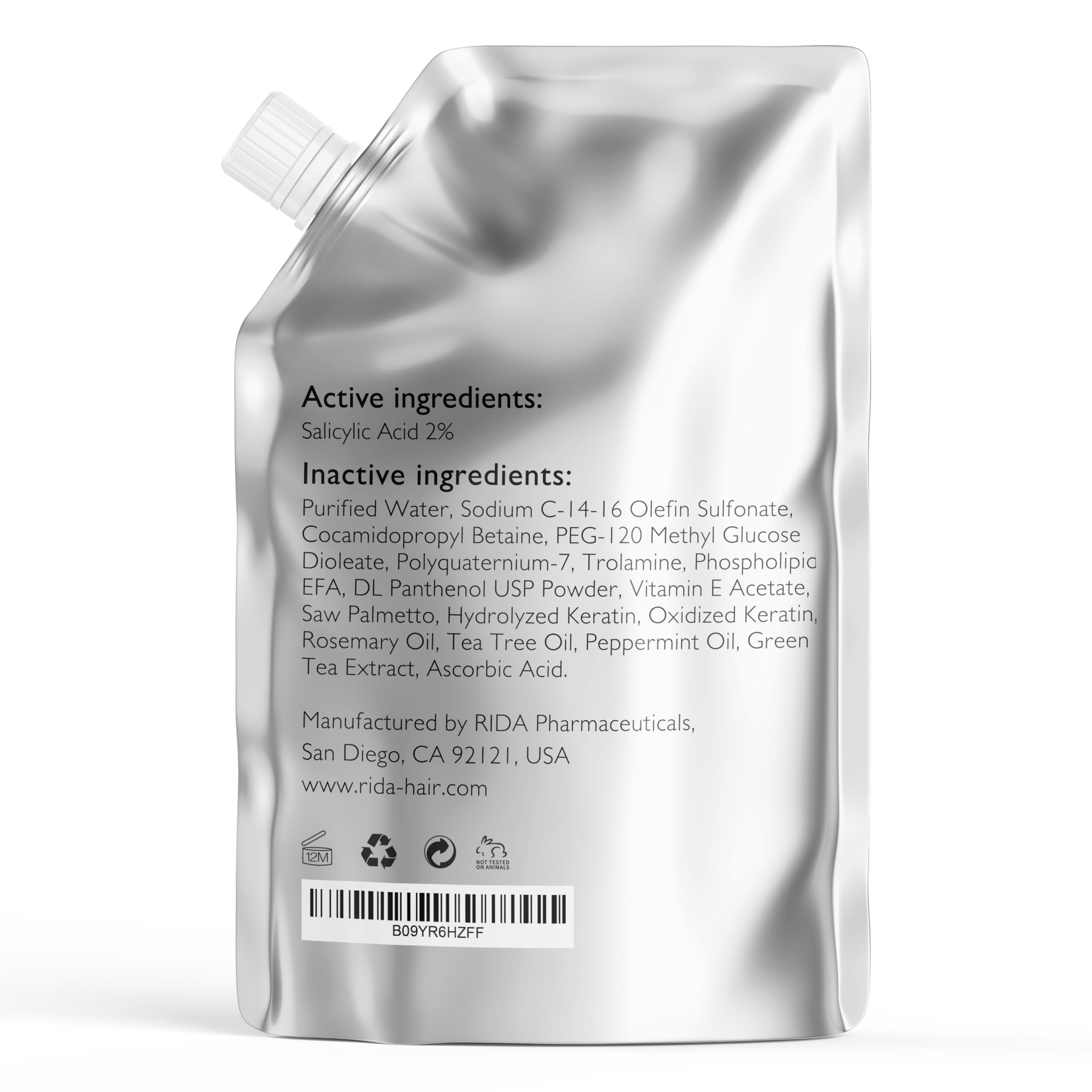 Anti Fungal Shampoo For Men & Women | Anti Dandruff, Medicated, Folliculitis Shampoo For Dry Scalp, Psoriasis, Ringworm | For It