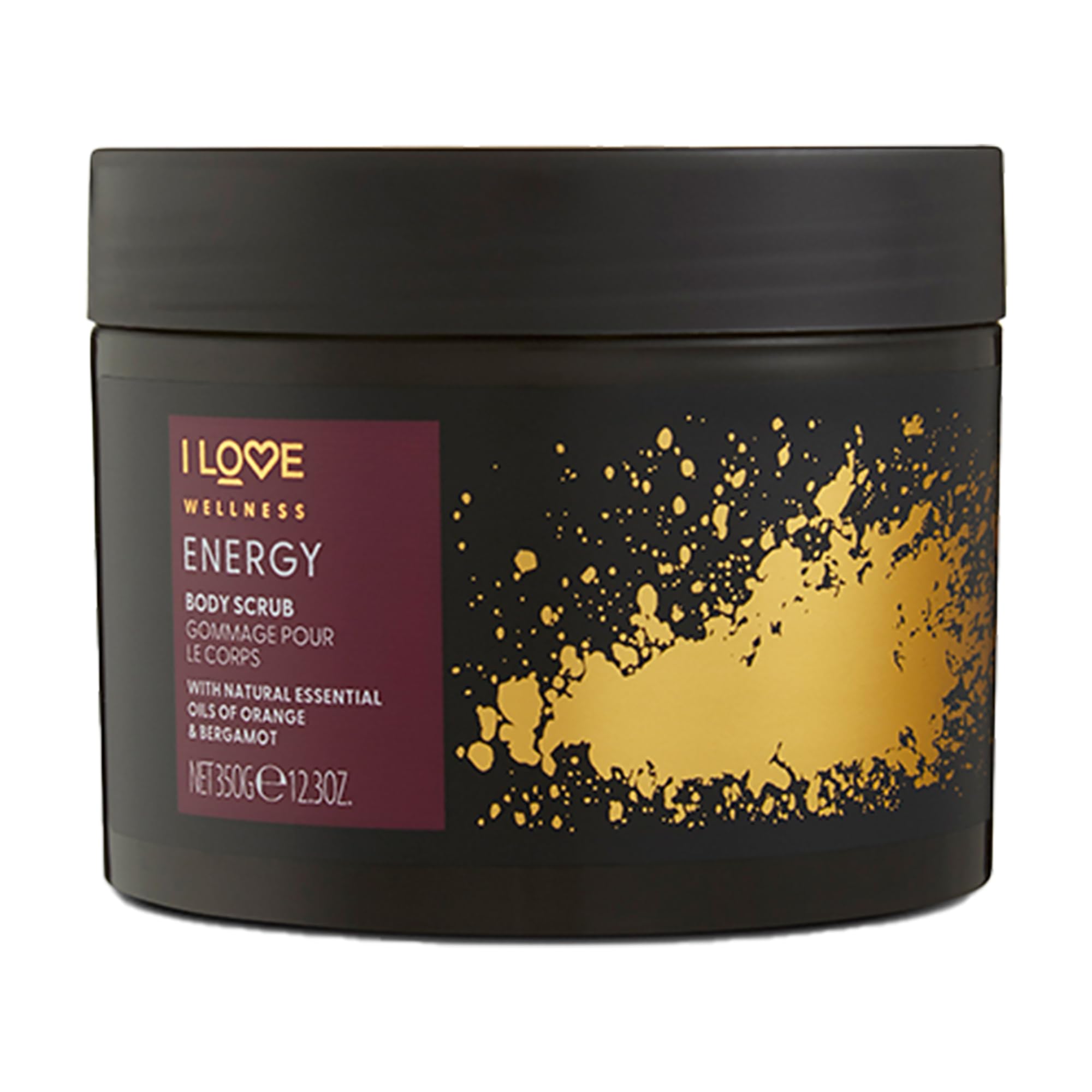 Wellness Body Scrub - Energy By I Love Cosmetics For Women - 12.3 Oz Body Scrub