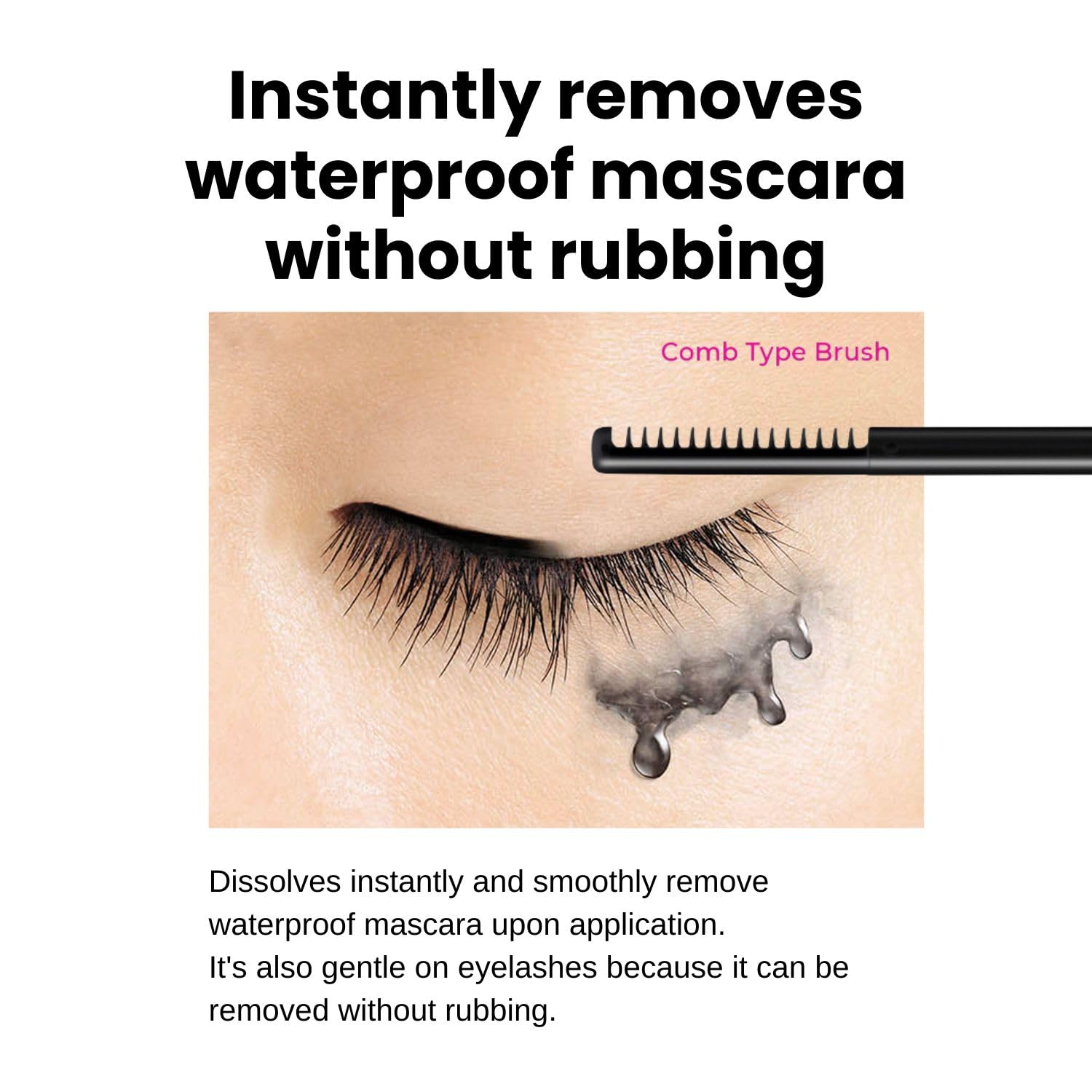 Heroine Make By Kissme Speedy Mascara Remover & Eye Makeup Remover From Japan 0.22 Fl Oz
