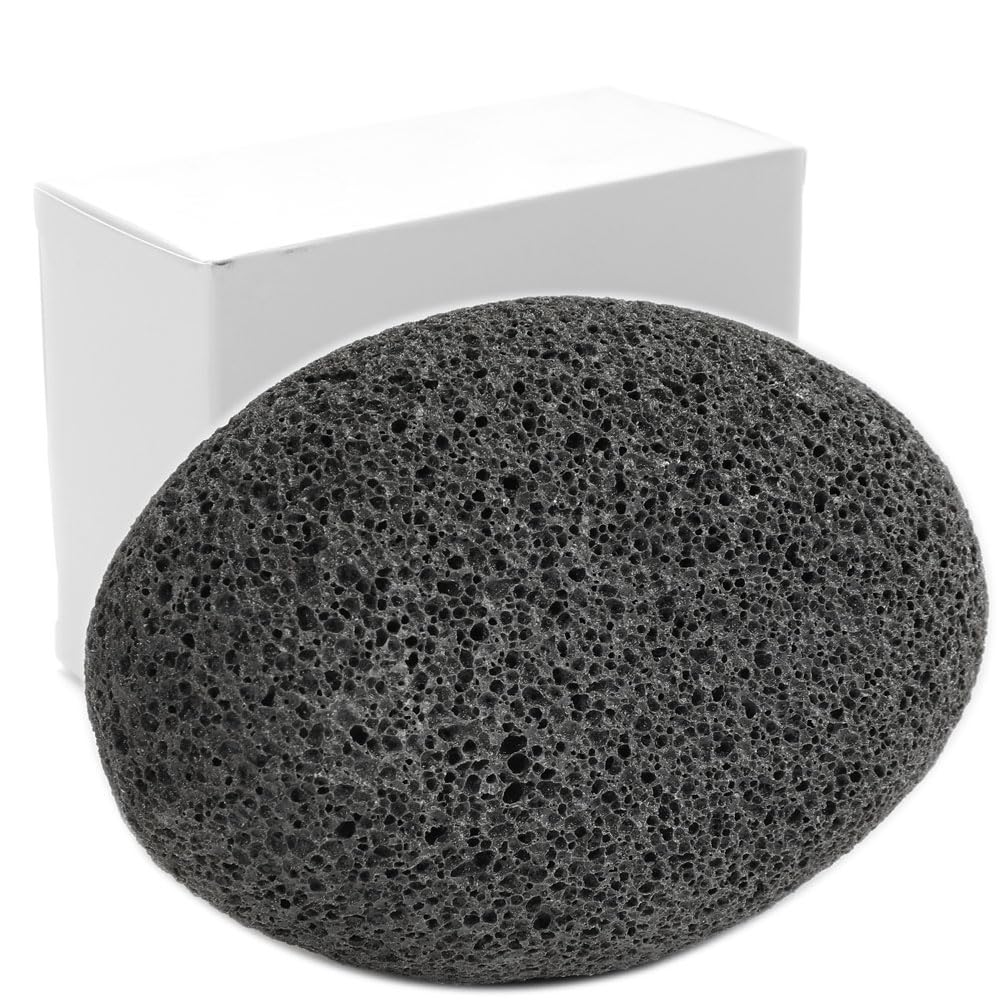 Foot Pumice Stone for Feet, Borogo Lava Pedicure Tools Hard Skin Callus Remover for Feet and Hands - Remove Dead Skin, Heels, El