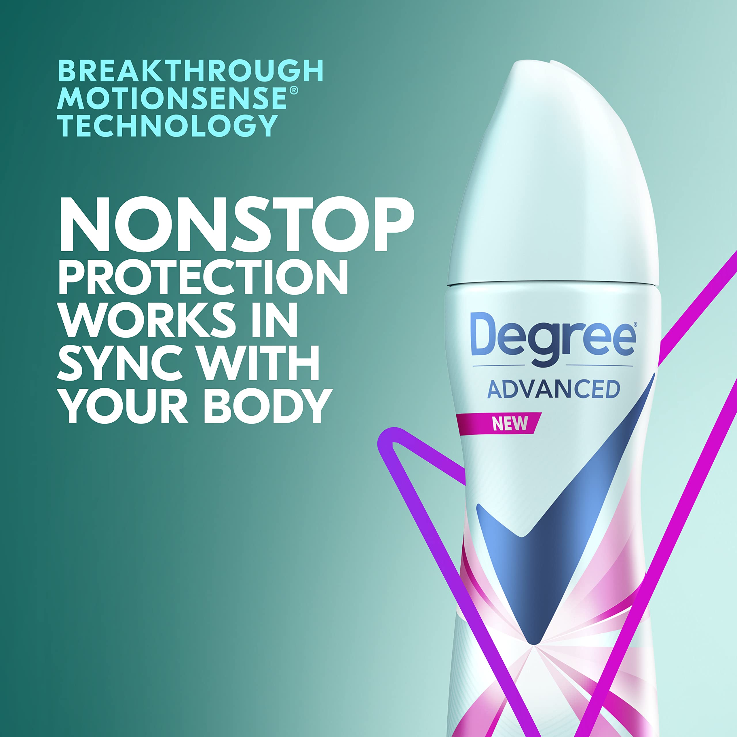 Degree Advanced Antiperspirant Deodorant Dry Spray 72-Hour Sweat And Odor Protection Sheer Powder Deodorant Spray For Women With