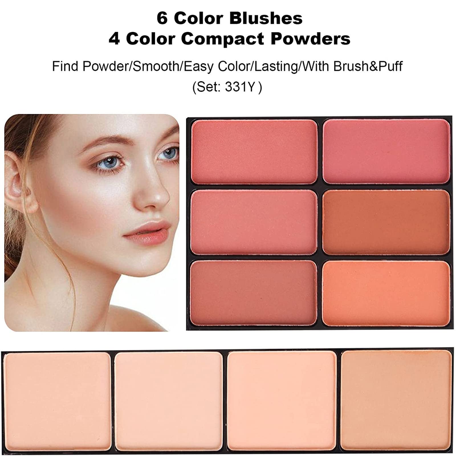 Miss Rose M 58 Color Professional Makeup Pallet, Makeup Kit For Women Full Kit, All In One Makeup Kit Set, Makeup Gift Set For W
