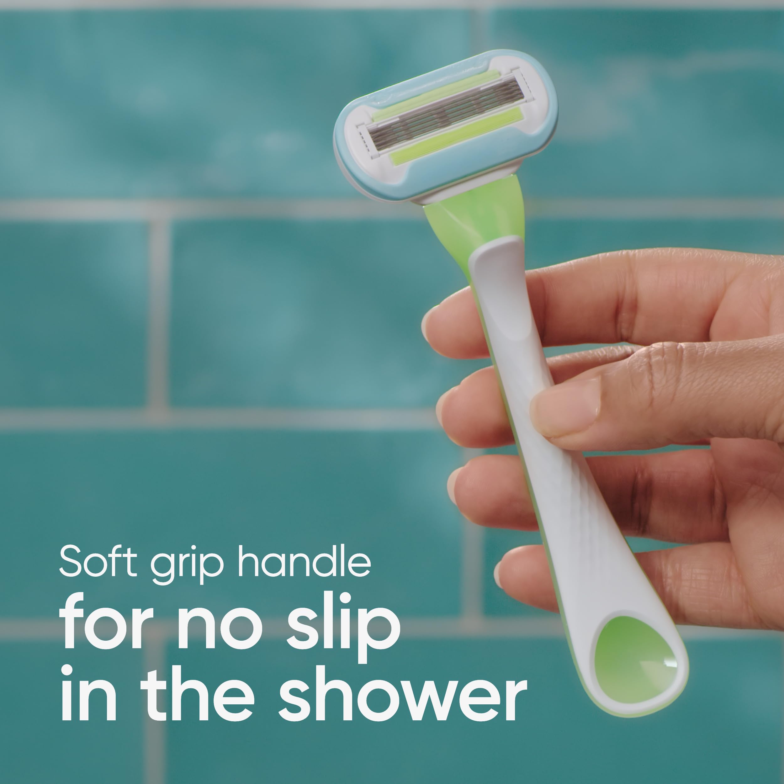 Gillette Venus Extra Smooth Green Disposable Women'S Razors, 2 Count