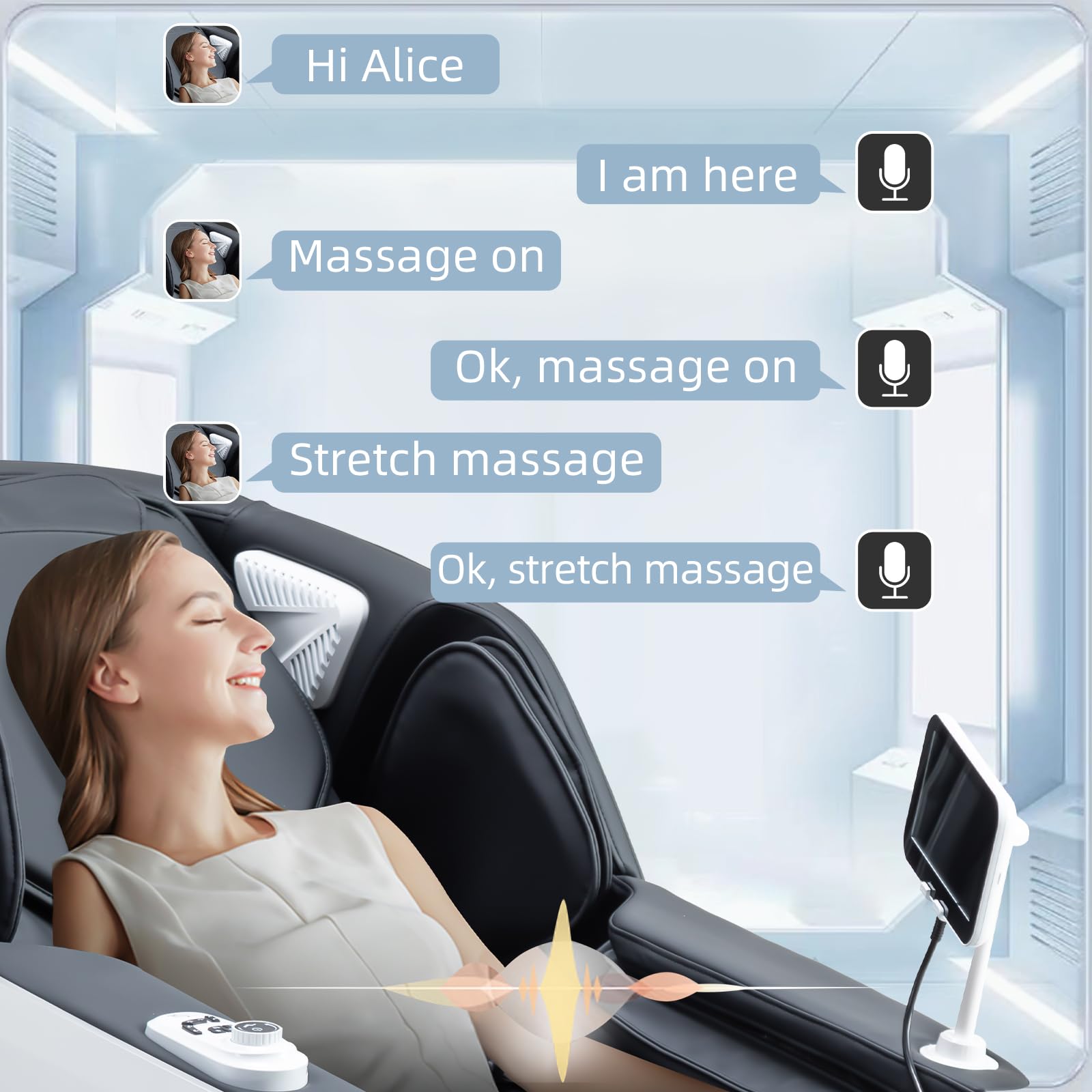 Massamax 2024 4D Massage Chair, Full Body Shiatsu Recliner With Electric Extendable Footrest, Zero Gravity, Sl Track, Deep Yoga