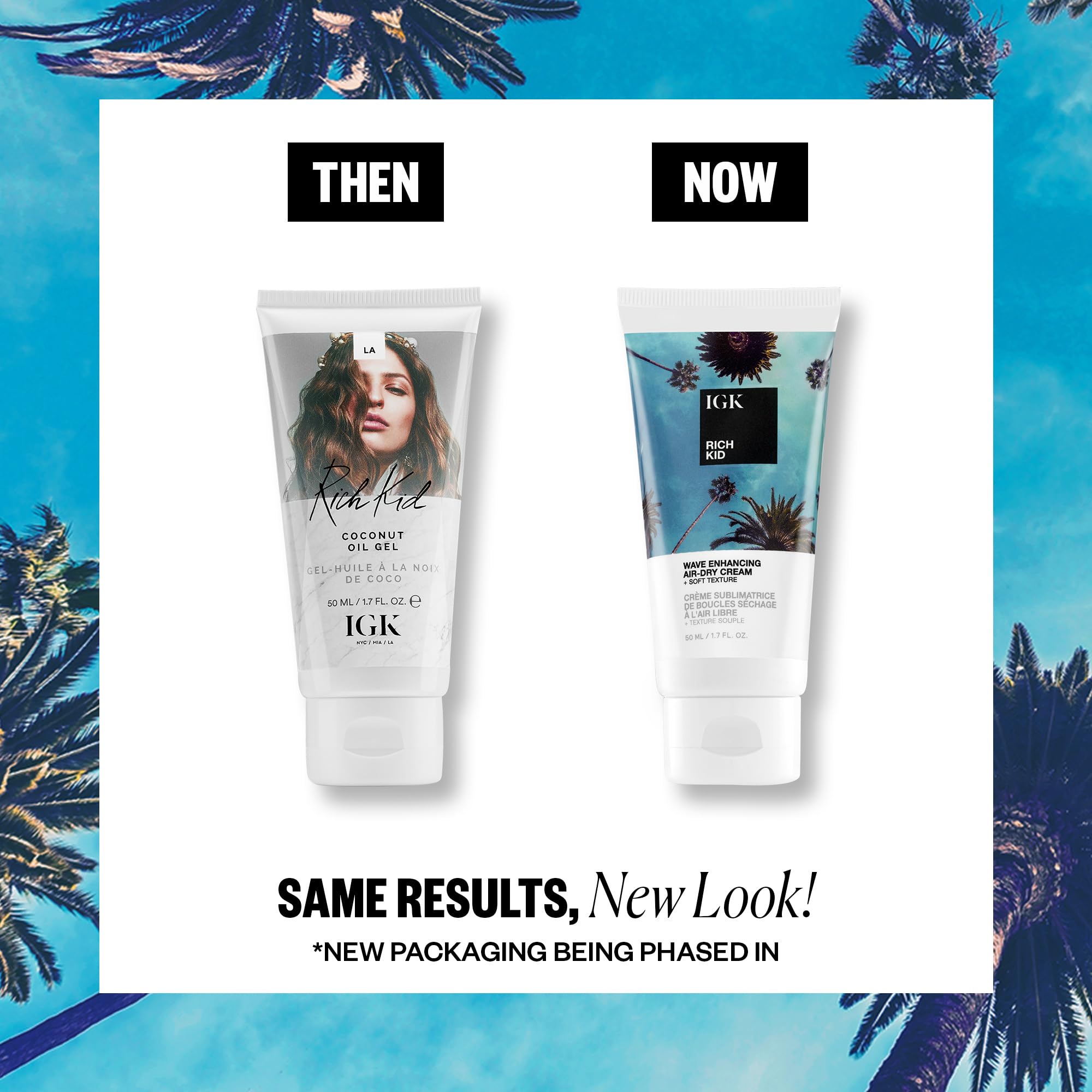 Igk Rich Kid Coconut Oil Gel Travel