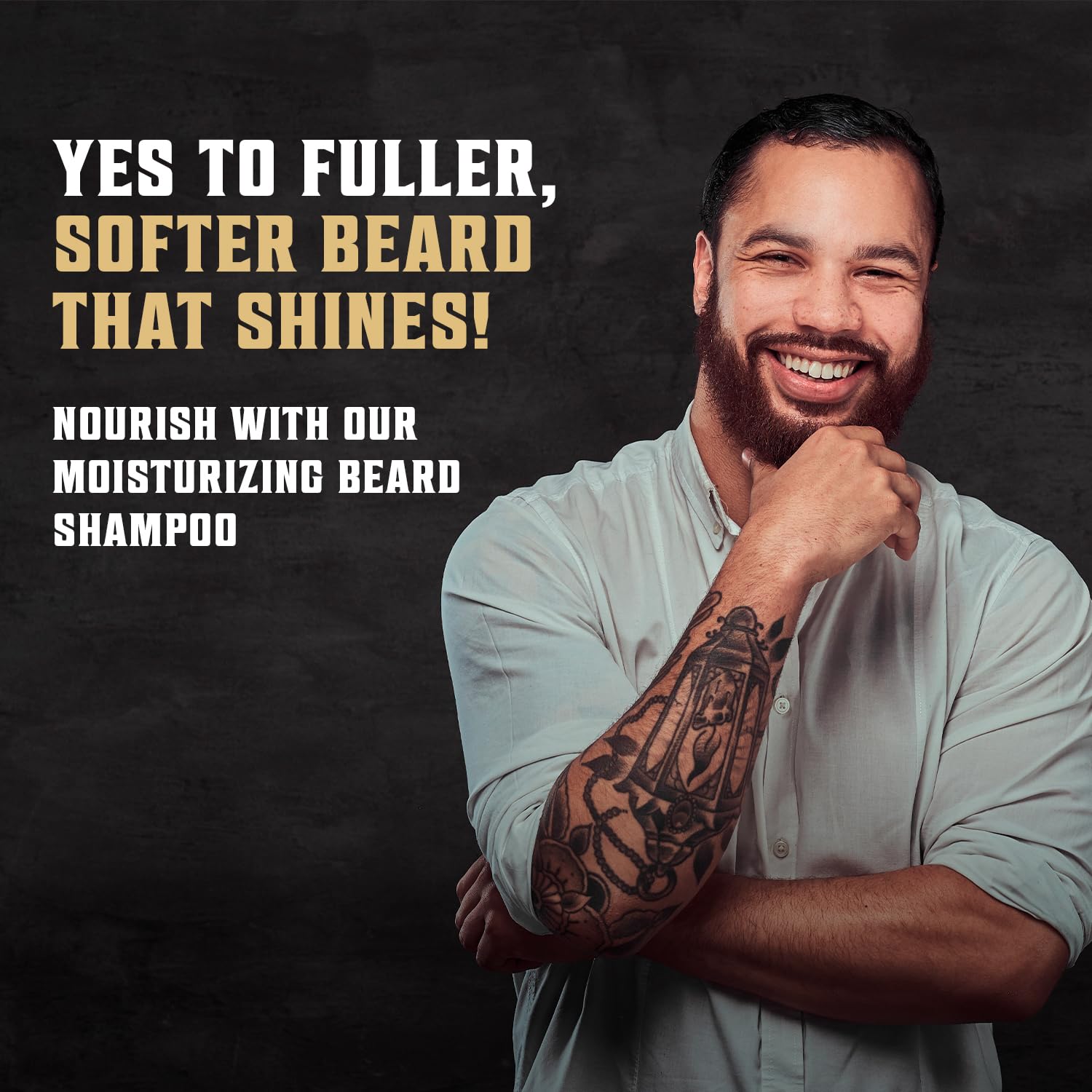 Viking Revolution Spiced Vanilla Beard Conditioner For Men With Argan Oil And Jojoba Oil - Beard Softener And Strengthener Natur