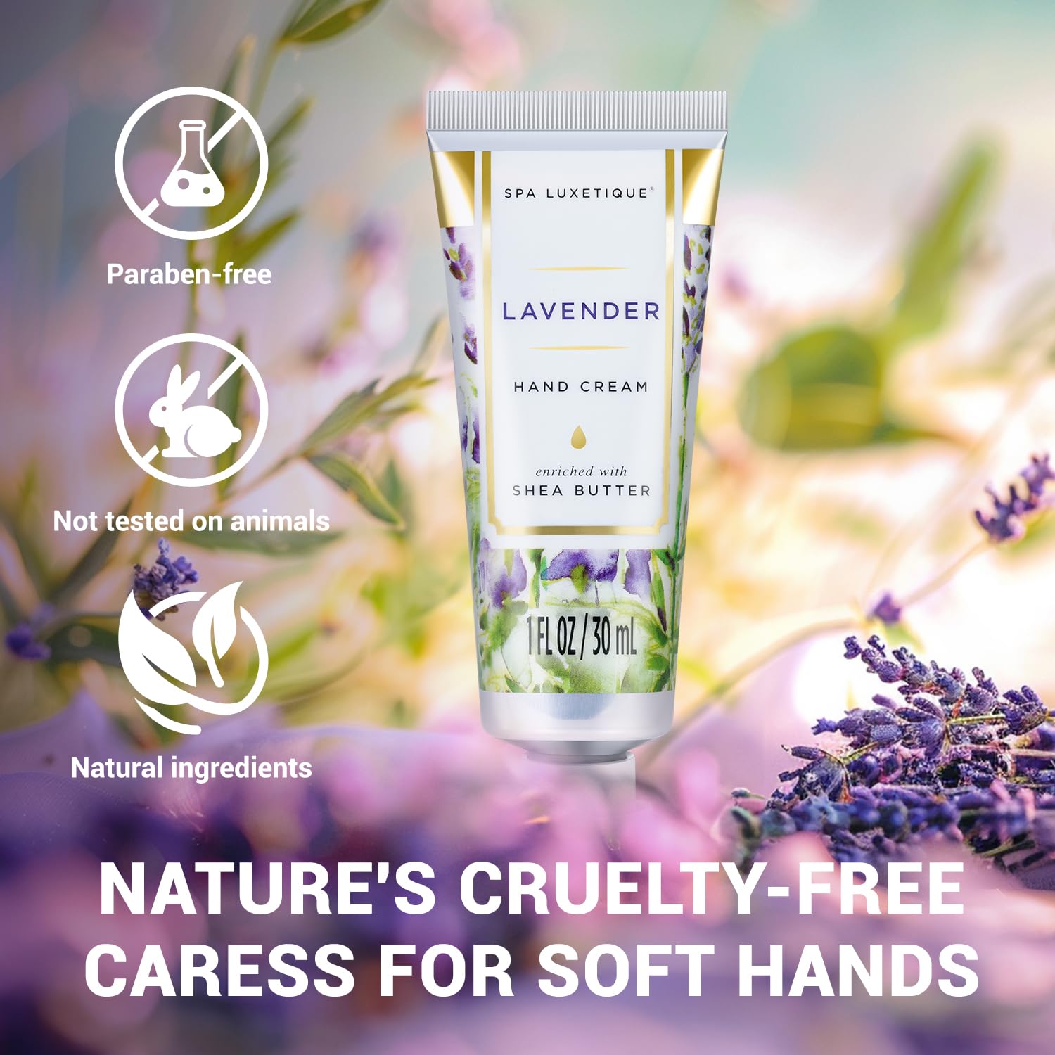 Spa Luxetique Hand Cream Hand Cream Set Gift For Women Hand Lotion With Natural Aloe And Vitamin E For Dry Skin Mini Travel Size