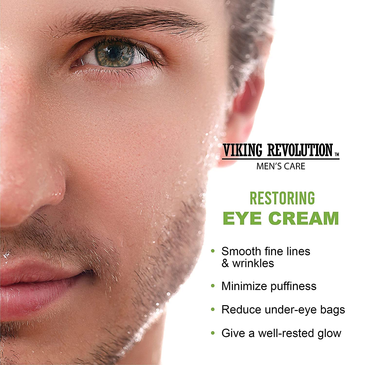 Natural Eye Cream For Men - Mens Eye Cream For Anti Aging, Dark Circle Under Eye Treatment.- Men'S Eye Moisturizer Wrinkle Cream