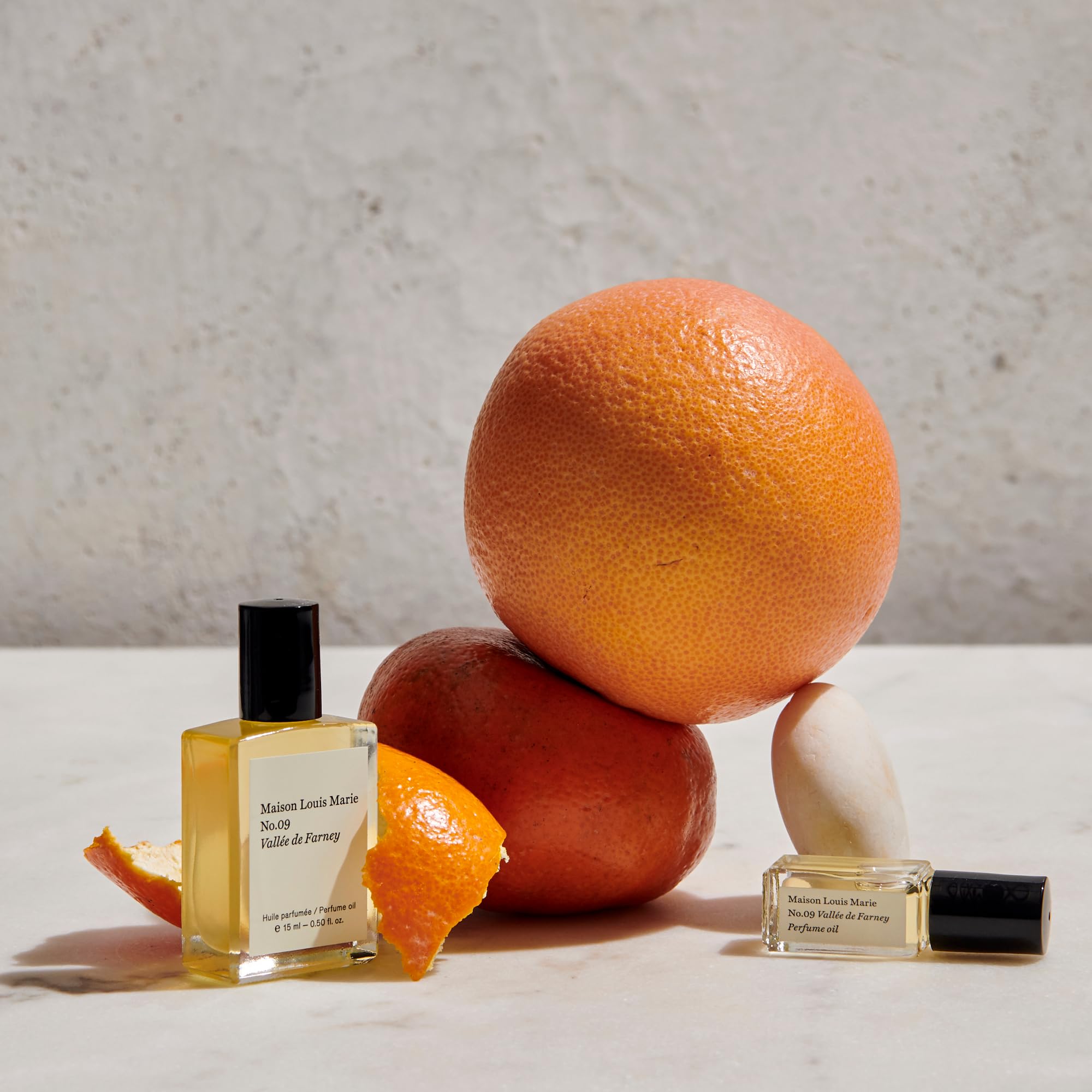 Maison Louis Marie - No.09 Vall  E De Farney Natural Roll-On Perfume Oil Sample | Luxury Clean Beauty + Non-Toxic Fragrance (0.1