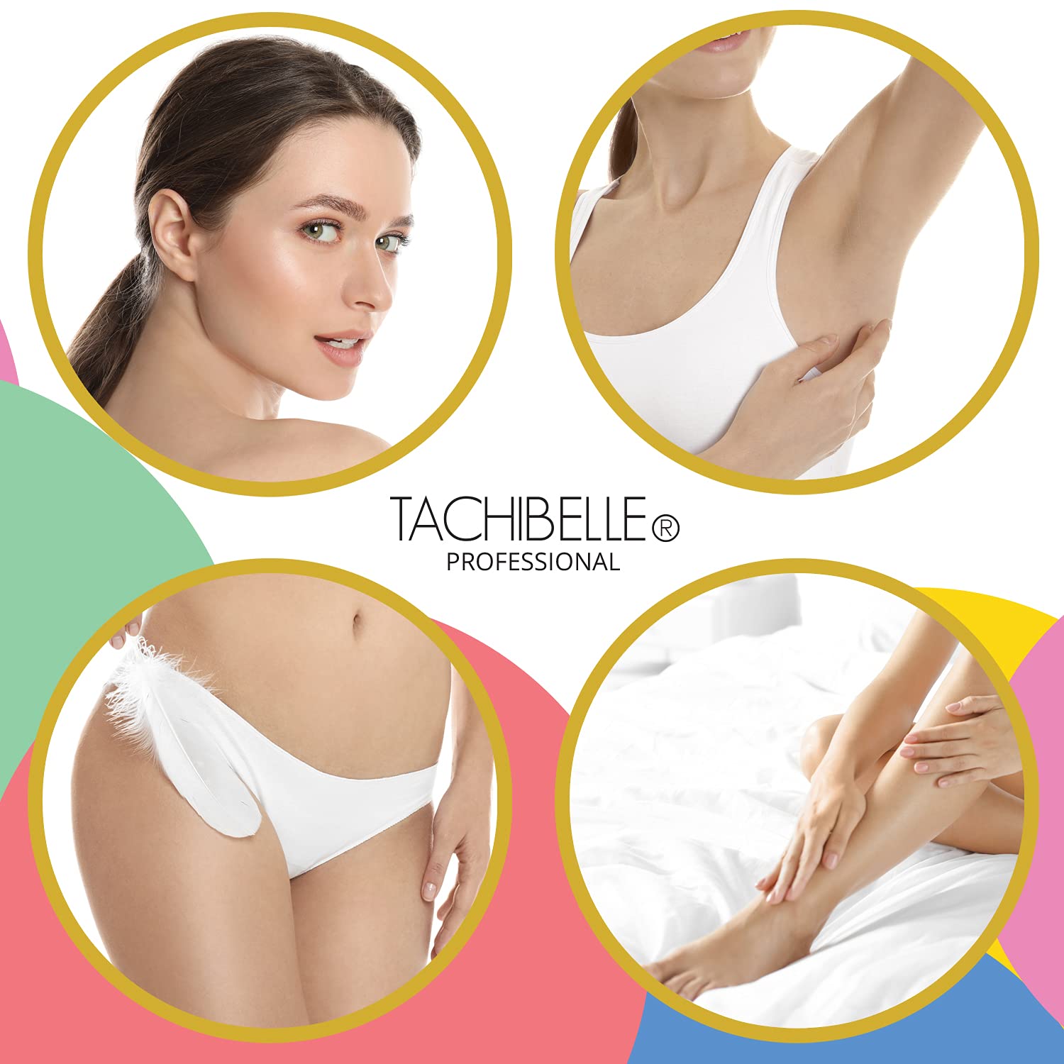 Tachibelle 250 Pieces Wooden Wax Sticks - Body Eyebrow, Lip, Nose Small Waxing Applicator Sticks For Hair Removal And Smooth Ski