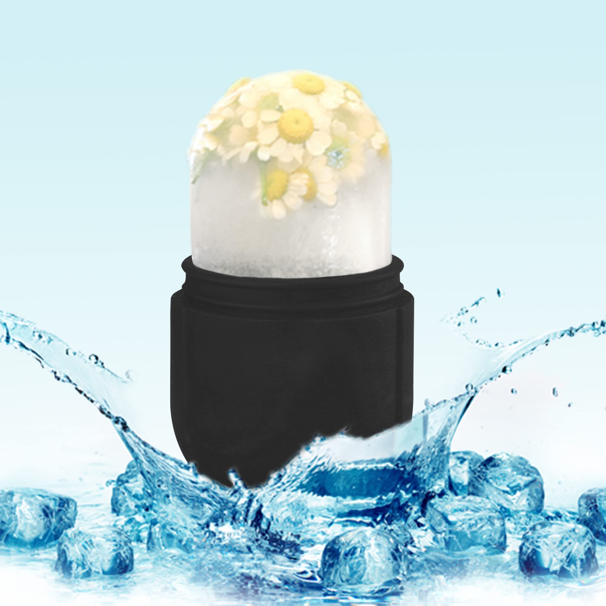 Ice Roller For Face And Eye, Upgrated Ice Face Roller, Ice Facial Cube,Facial Ice Roller Skin Care Tool For Eye Puffiness Relief