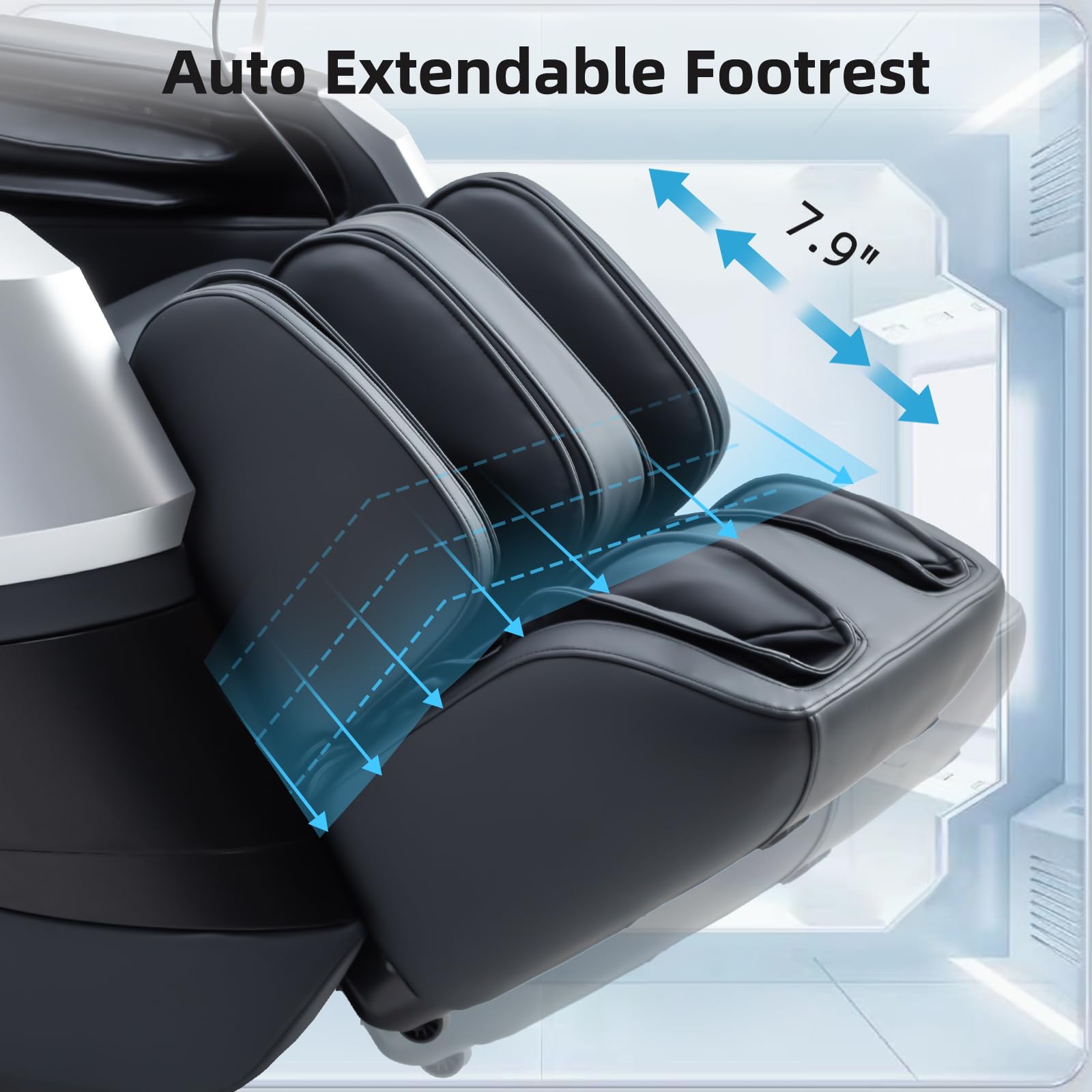 Massamax 2024 4D Massage Chair, Full Body Shiatsu Recliner With Electric Extendable Footrest, Zero Gravity, Sl Track, Deep Yoga