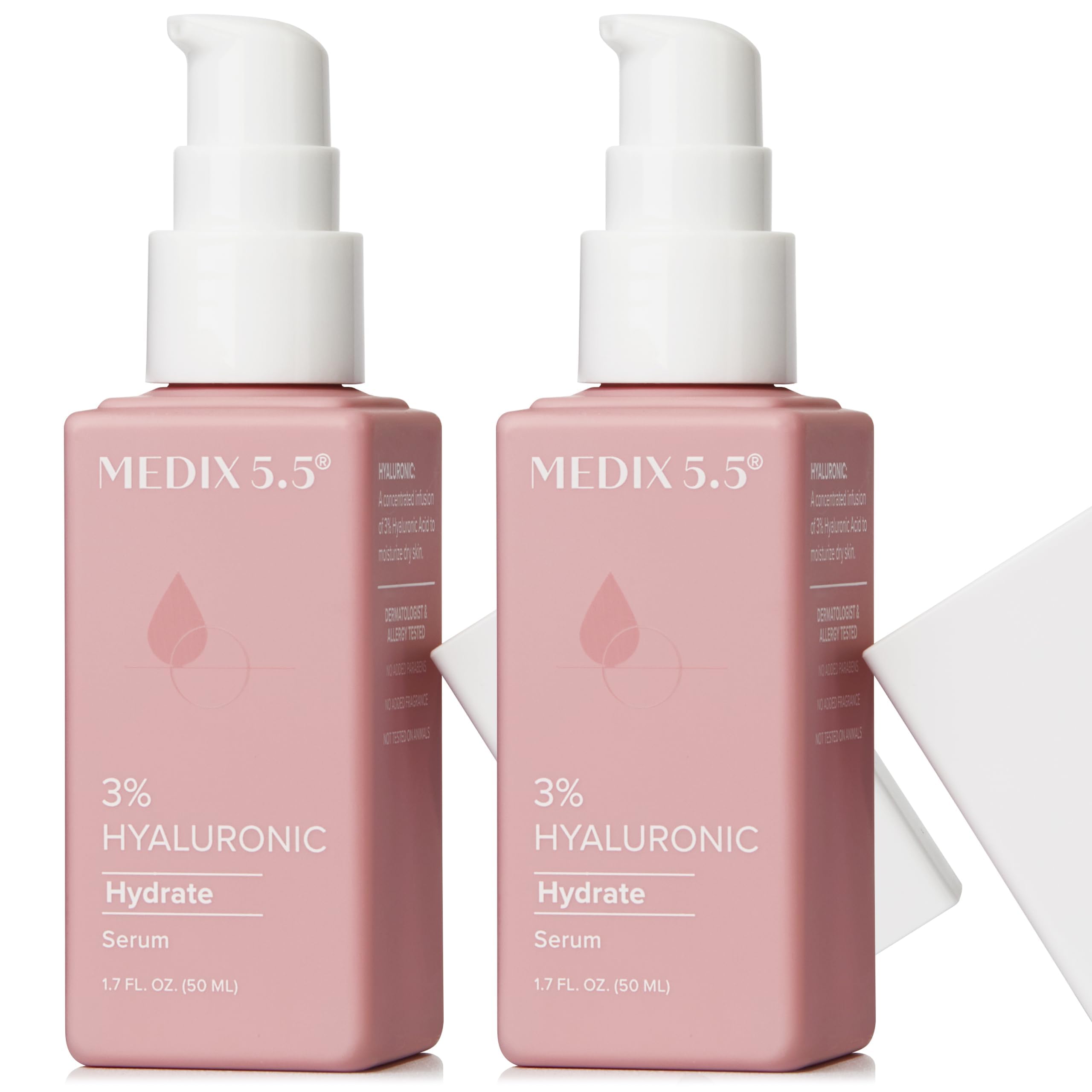 MEDIX 3% Concentrated Hyaluronic Acid Hydrating Gel Body Booster Dry Skin Moisturizer, Anti Aging Skin Care Booster For Restorin