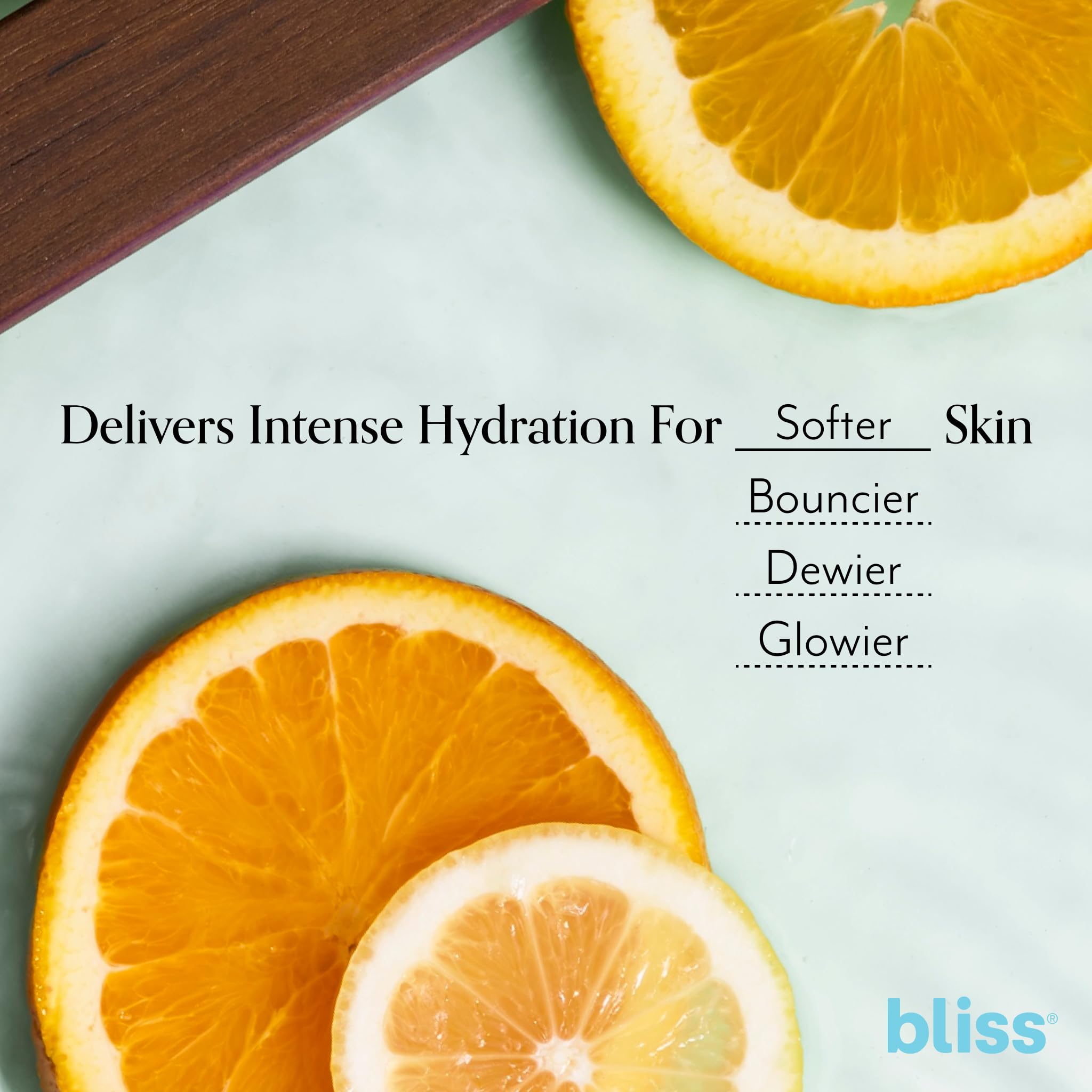 Bliss Tri-Peptide Brightening Moisturizer | Vitamin C & Squalane | Hydrating Anti-Aging Face Cream For Radiant Skin | Clean Vega