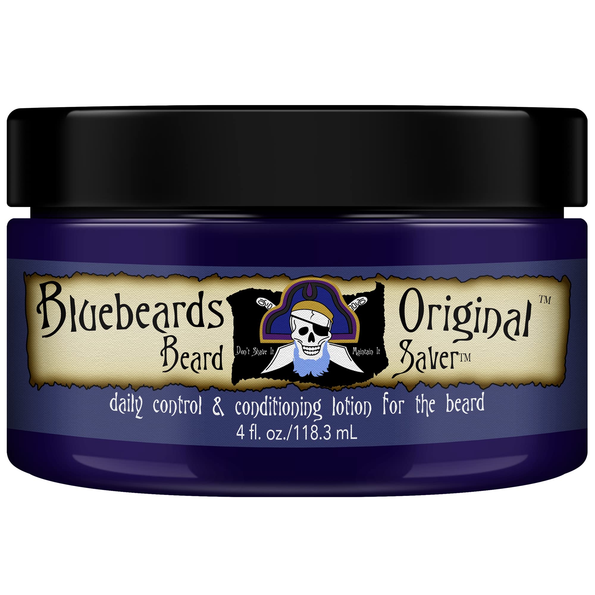Bluebeards Original Beard Saver, 4 Oz. - Leave In Beard Conditioner For Men, Infused With Aloe & Lime - Beard Softener That Deep