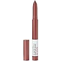 Maybelline Super Stay Ink Crayon Lipstick Makeup, Precision Tip Matte Lip Crayon With Built-In Sharpener, Longwear Up To 8Hrs, E