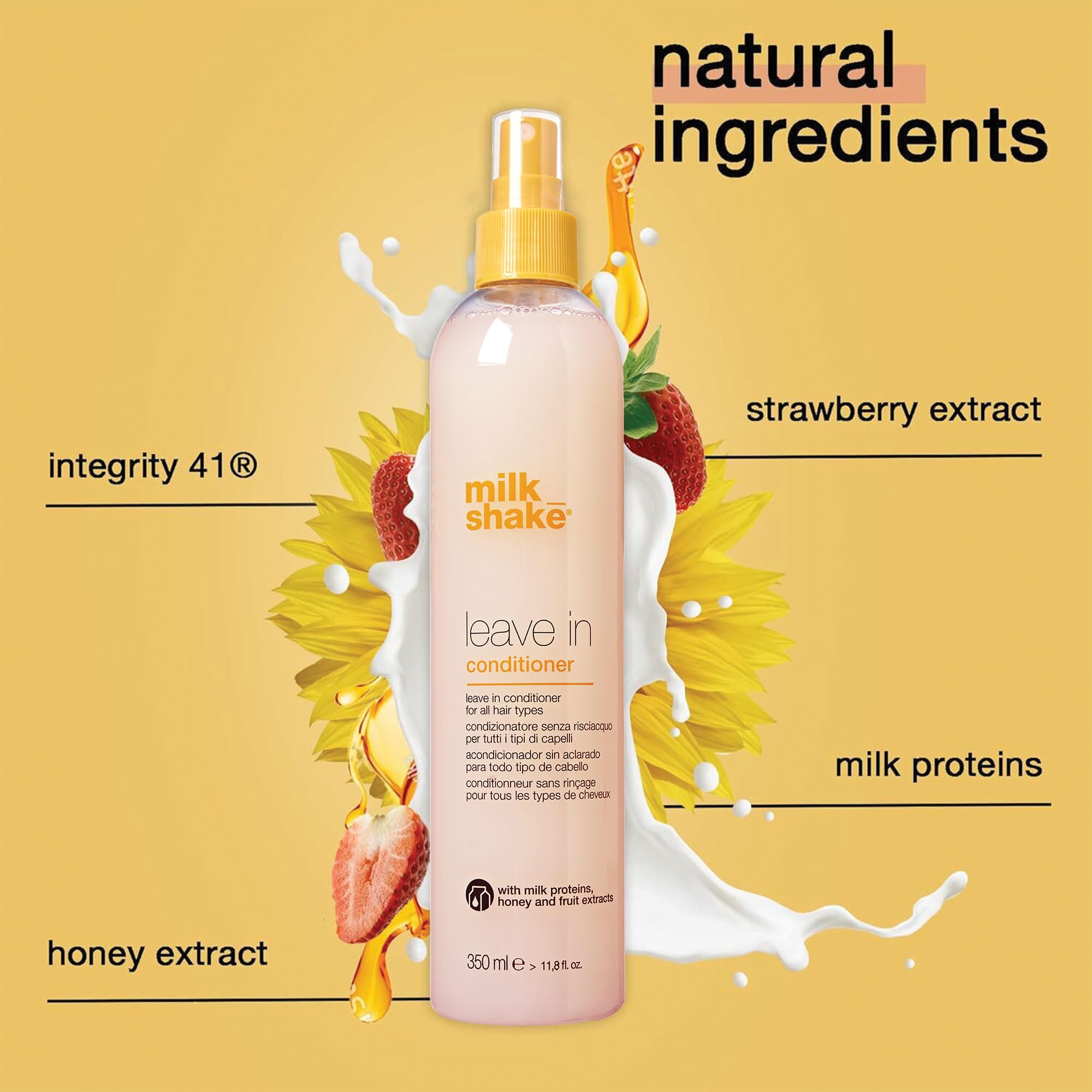 Milk_Shake Leave-In Conditioner Detangler Spray For Natural, Curly Or Straight Hair - Protects And Hydrates Color Treated And Dr