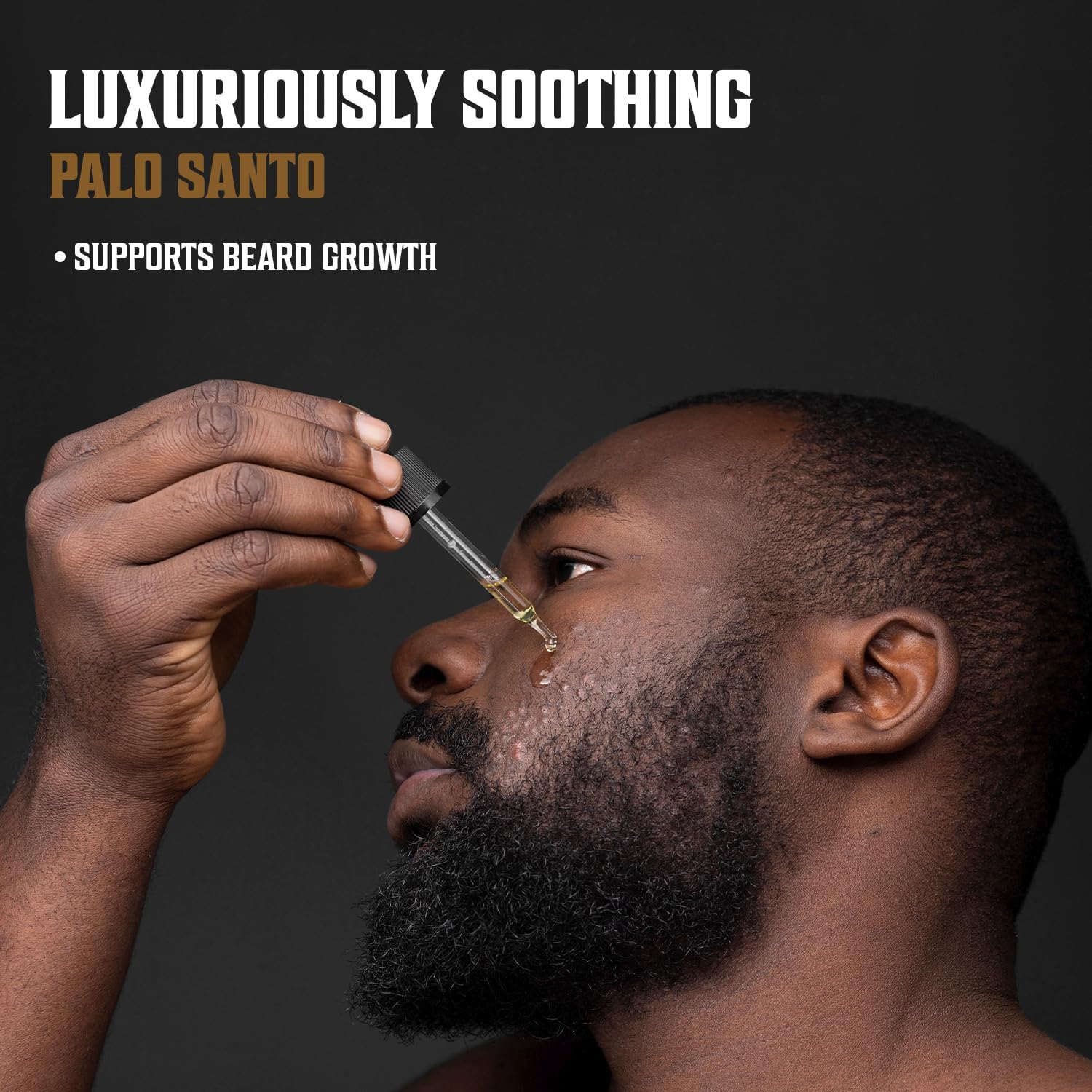 Viking Revolution Palo Santo Beard Oil For Men - Natural Mens Beard Oil With Argan Oil And Jojoba Oil - Beard Softener, Strength