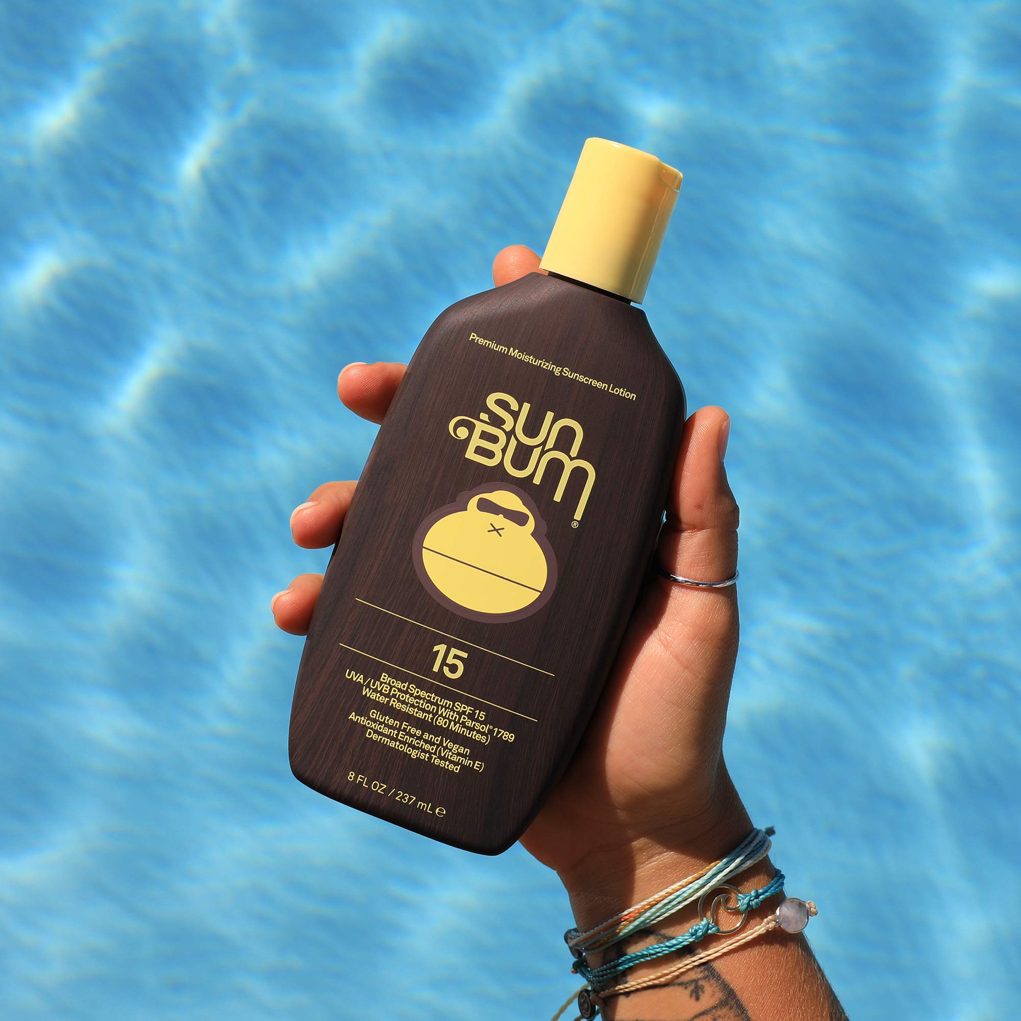 Sun Bum Original Spf 15 Sunscreen Lotion | Vegan And Hawaii 104 Reef Act Compliant (Octinoxate & Oxybenzone Free) Broad Spectrum