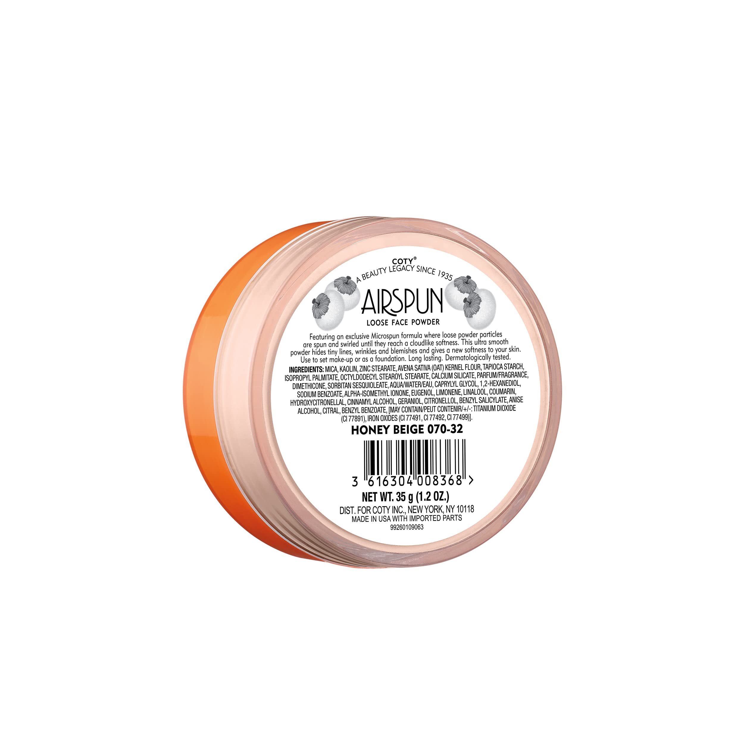 Airspun Loose Powder Honey Beige 2Pk