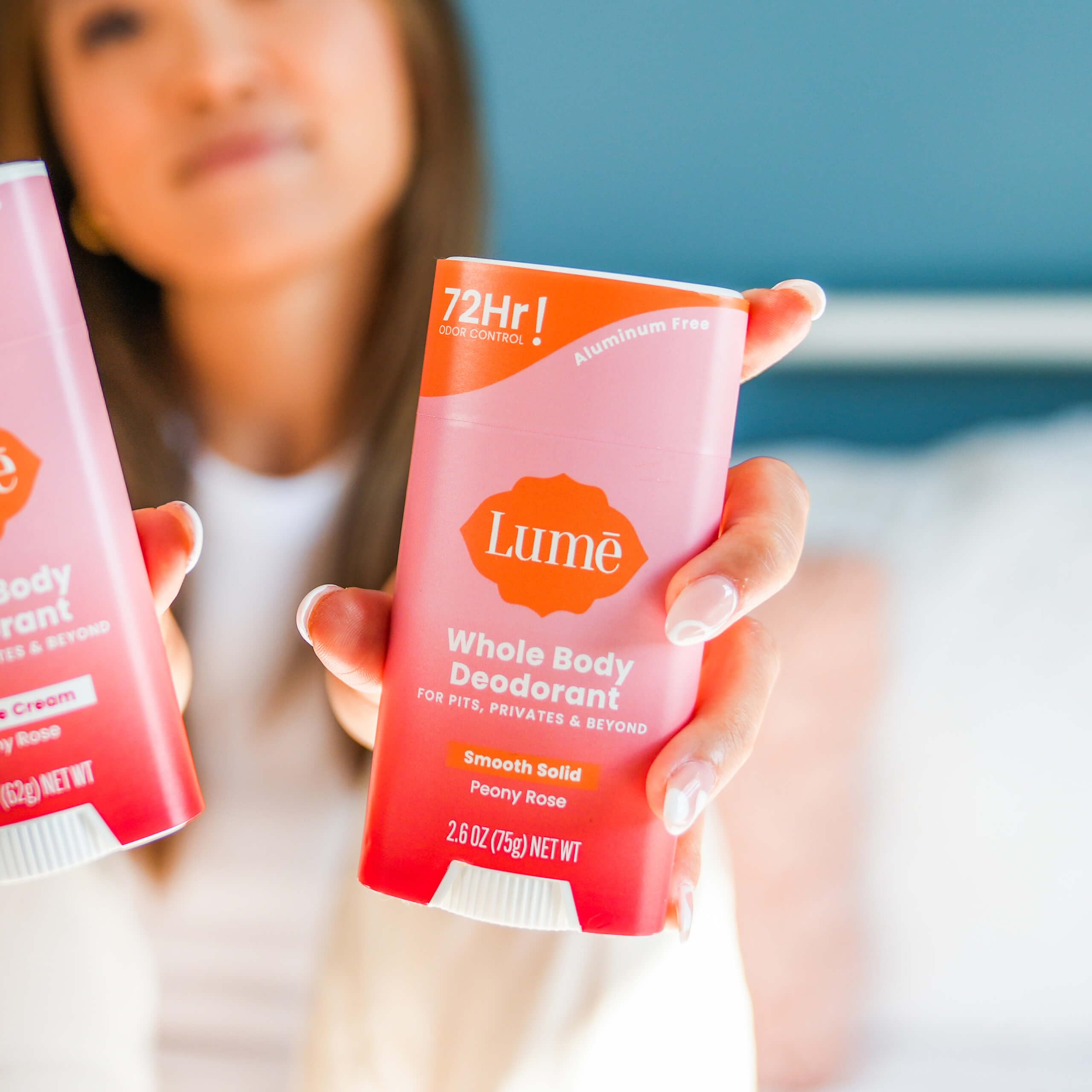 Lume Whole Body Deodorant For Women & Men - Starter Pack - Solid Stick, Invisible Cream Tube, Acidified Body Wash Mini & Deodora