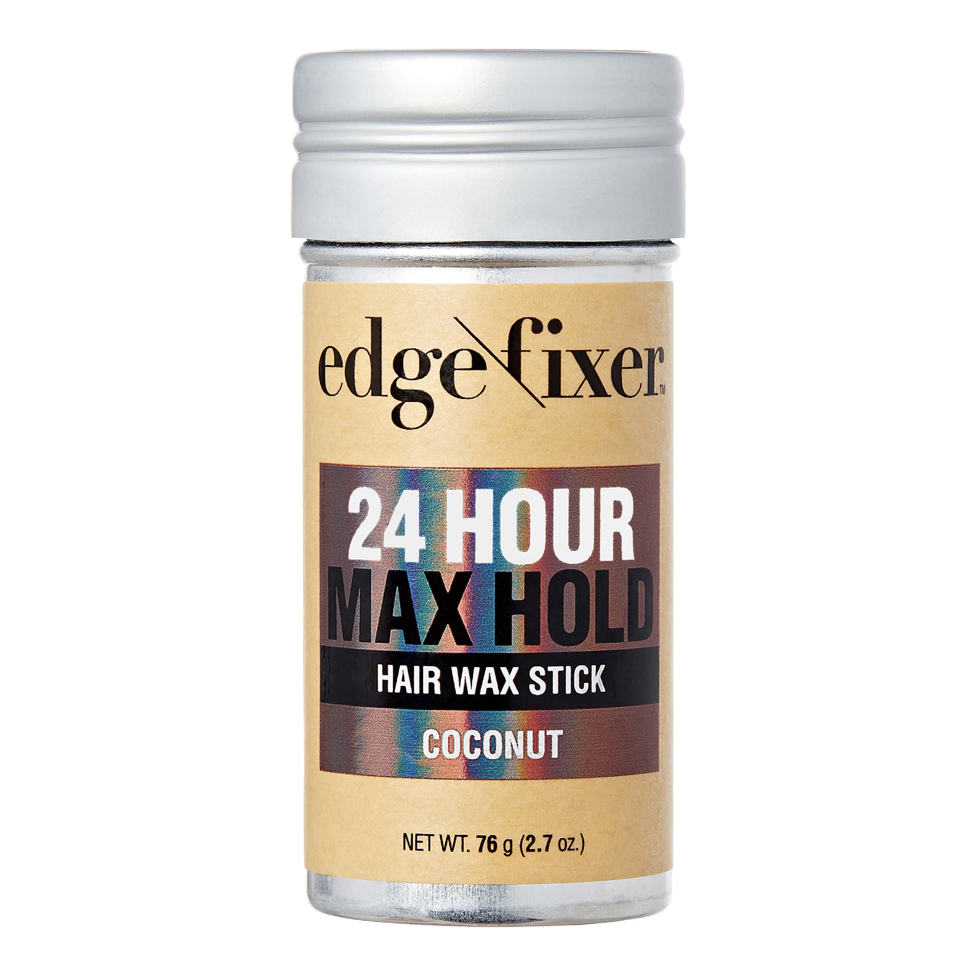 Red by Kiss Hair Wax Stick 24HR Max Hold Edge Fixer Edge Control Pomade Non-Sticky, Non-Oily Flake Free Hair Styling Wax 2.7 oz.