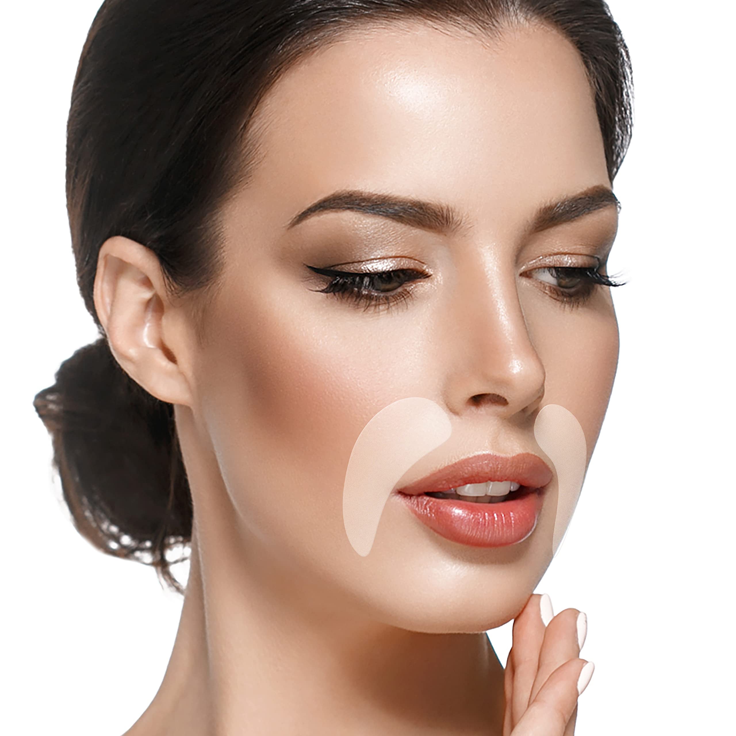 Blumbody Face Wrinkle Patches - Anti Wrinkle Facial Patches To Smooth Smile Lines - Non-Silicone Face Patches Wrinkles Tape For