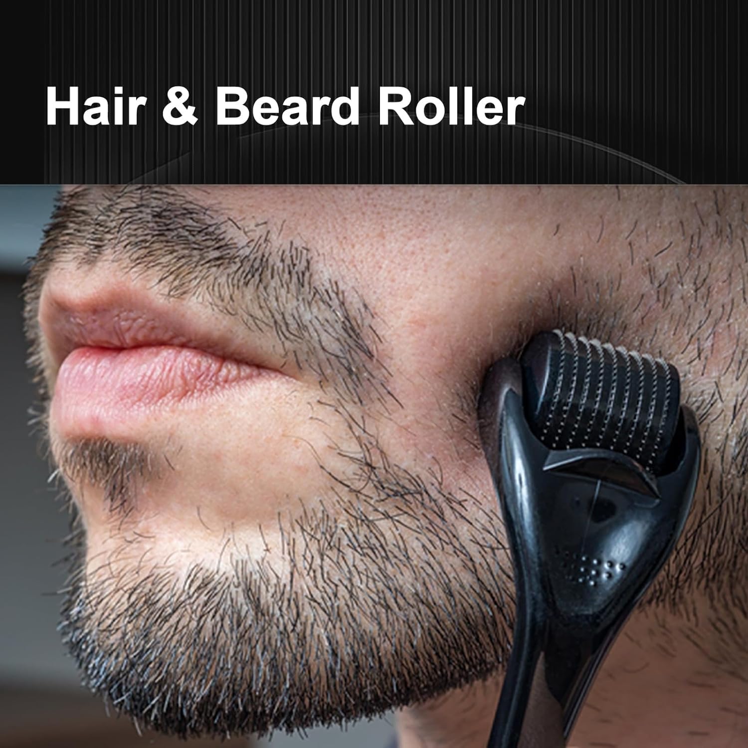 Derma Roller Beard Roller Microneedling Roller Dermaroller Ficial Roller Microneedle Micro Needle Roller 540 Titanium Home Use