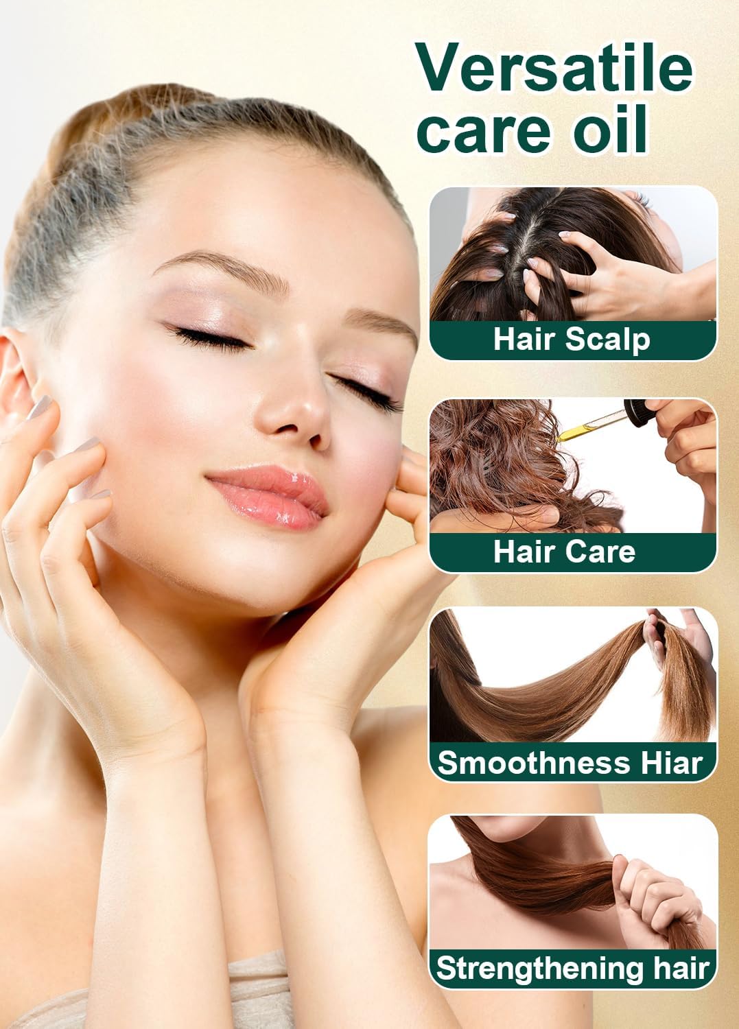 Rosemary Oil Hair Wax Stick 2Pcs For Growth, Nourishing Dry Broken Hair & Flyaways Control