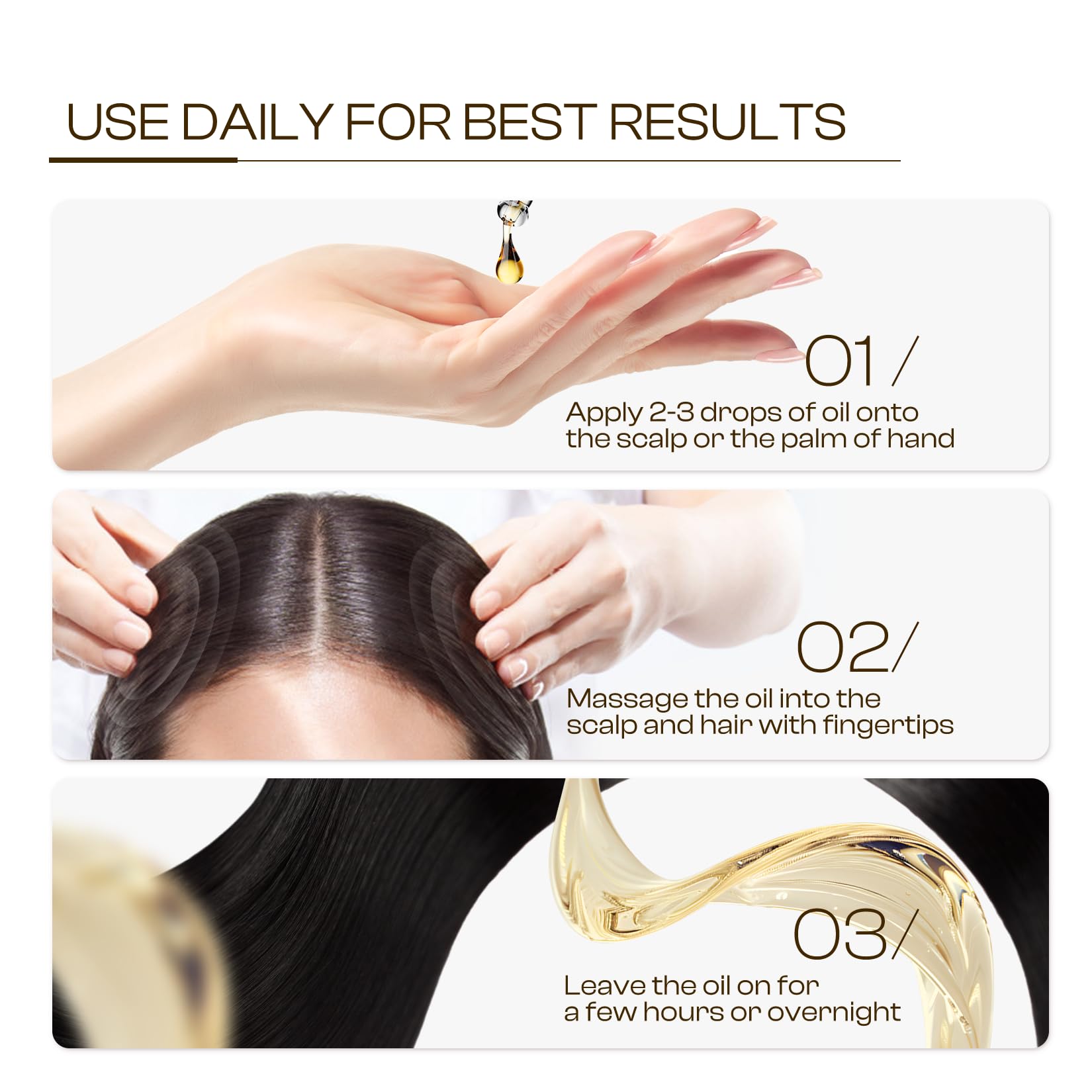 Sadoway Batana Oil For Hair Growth: Natural Pure Batana Oil Prevent Hair Loss Split Ends Elimination Repair Damaged Dry Permed H