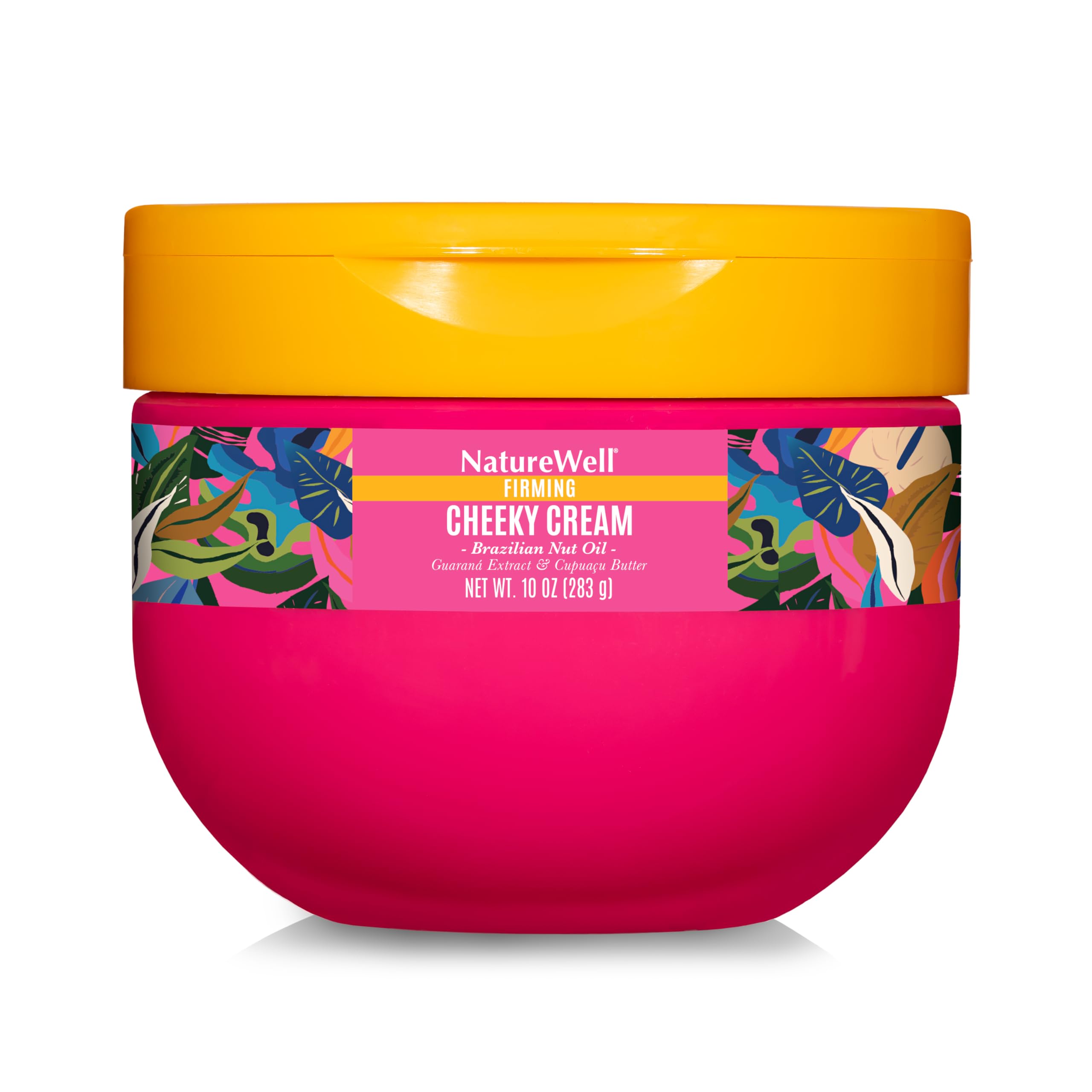 NATUREWELL Ultra-Rich Firming & Tightening Cheeky Body Cream, Promotes Deep Hydration, Fast Absorbing, Scents of Pistachio Cream