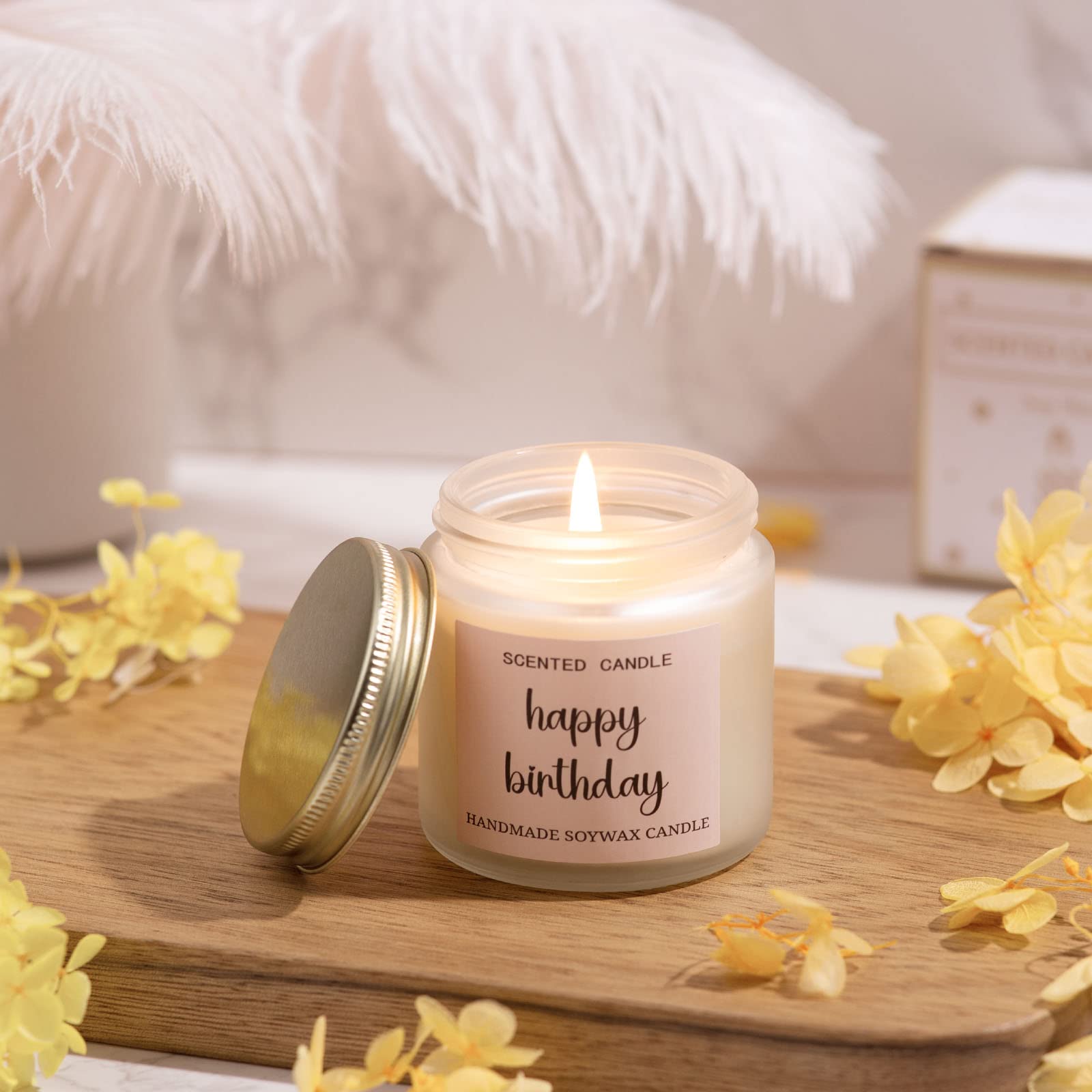 Birthday Gifts For Women, Happy Bath Set Relaxing Spa Gift Baskets Ideas For Women, Her, Mom, Sister, Female Friends, Coworker,