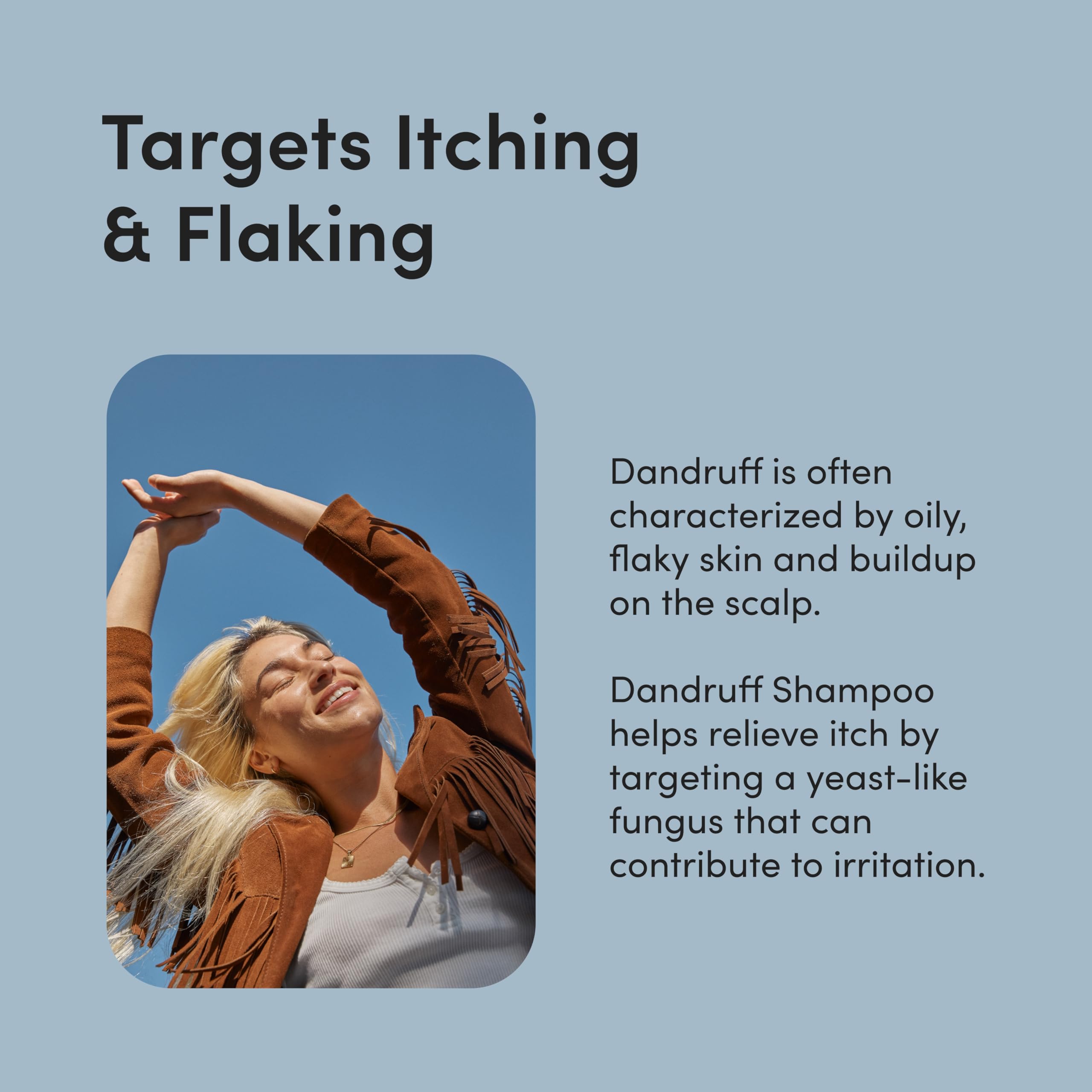 Hers Clear Slate Anti Dandruff Shampoo, 2 Pack - Dermatologist Formulated Dry Scalp & Dandruff Shampoo With Biotin - Shampoo Wit