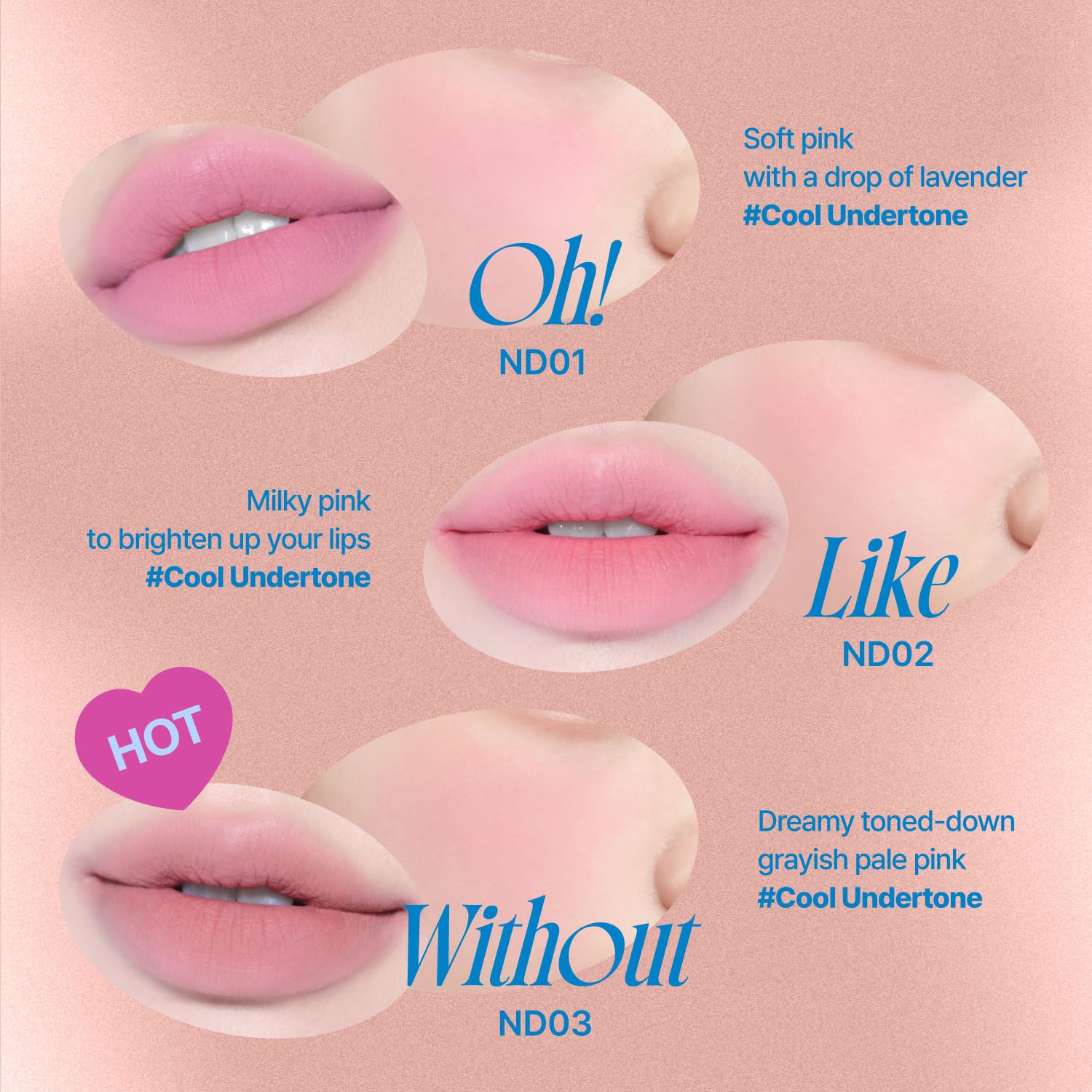 Fwee Lip&Cheek Blurry Pudding Pot | Just Me Moment - Like | Makeup Blush, Buildable Lightweight, Multi-Use Soft Matte Finish | 5