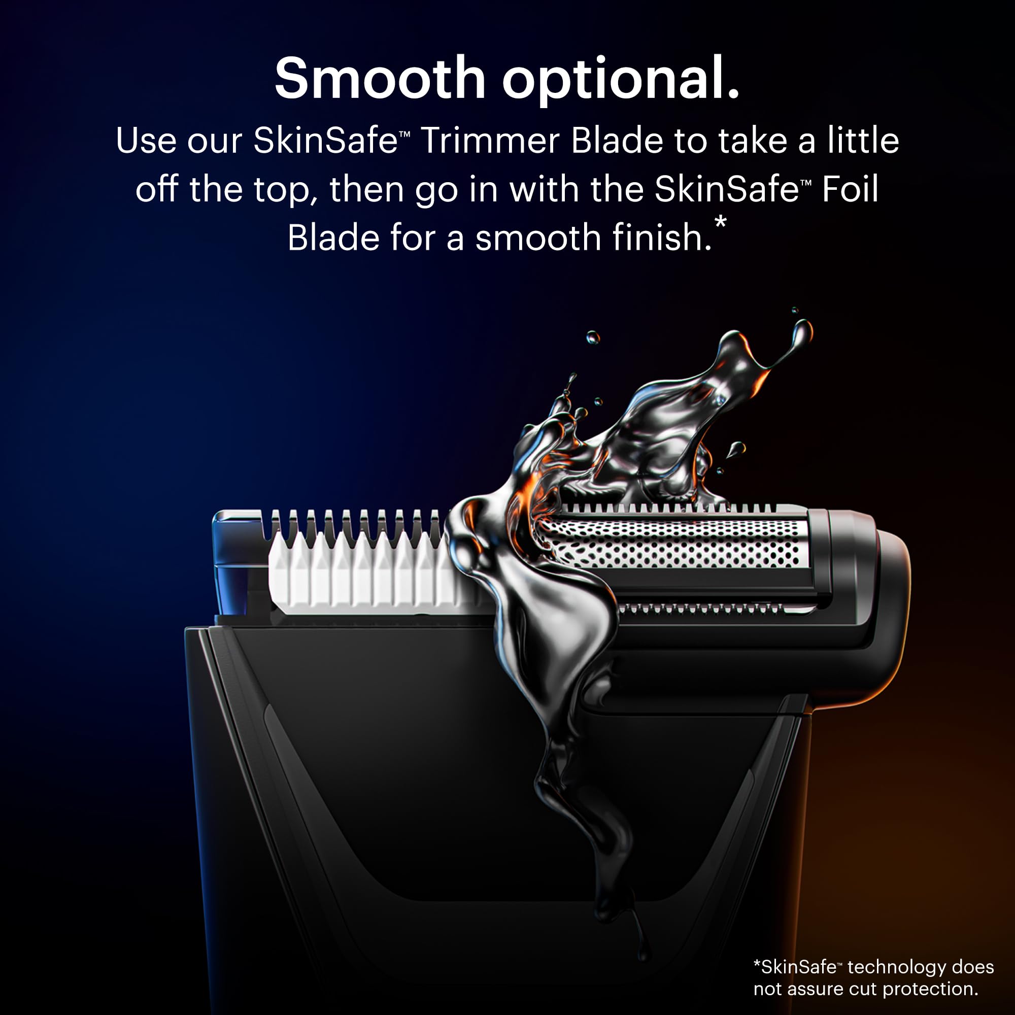 Manscaped The Lawn Mower 5.0 Ultra Groin & Body Hair Trimmer - Dual-Head Skinsafe Trimmer & Foil Blades, Waterproof Wet/Dry Groo