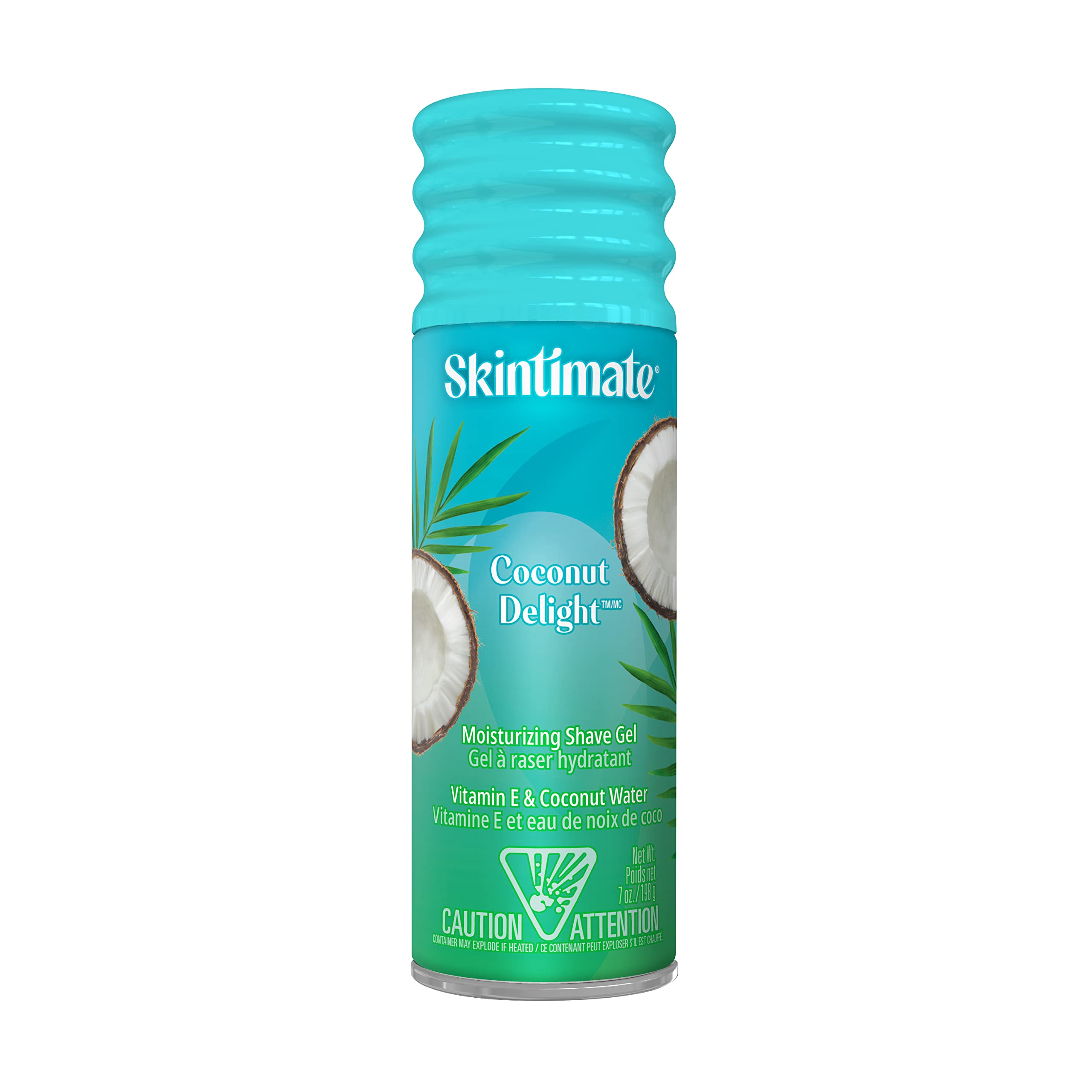 Skintimate Coconut Delight Shave Gel for Women, 6 Pack | Skintimate Shaving Cream for Women, Womens Shaving Cream, Shave Cream, 