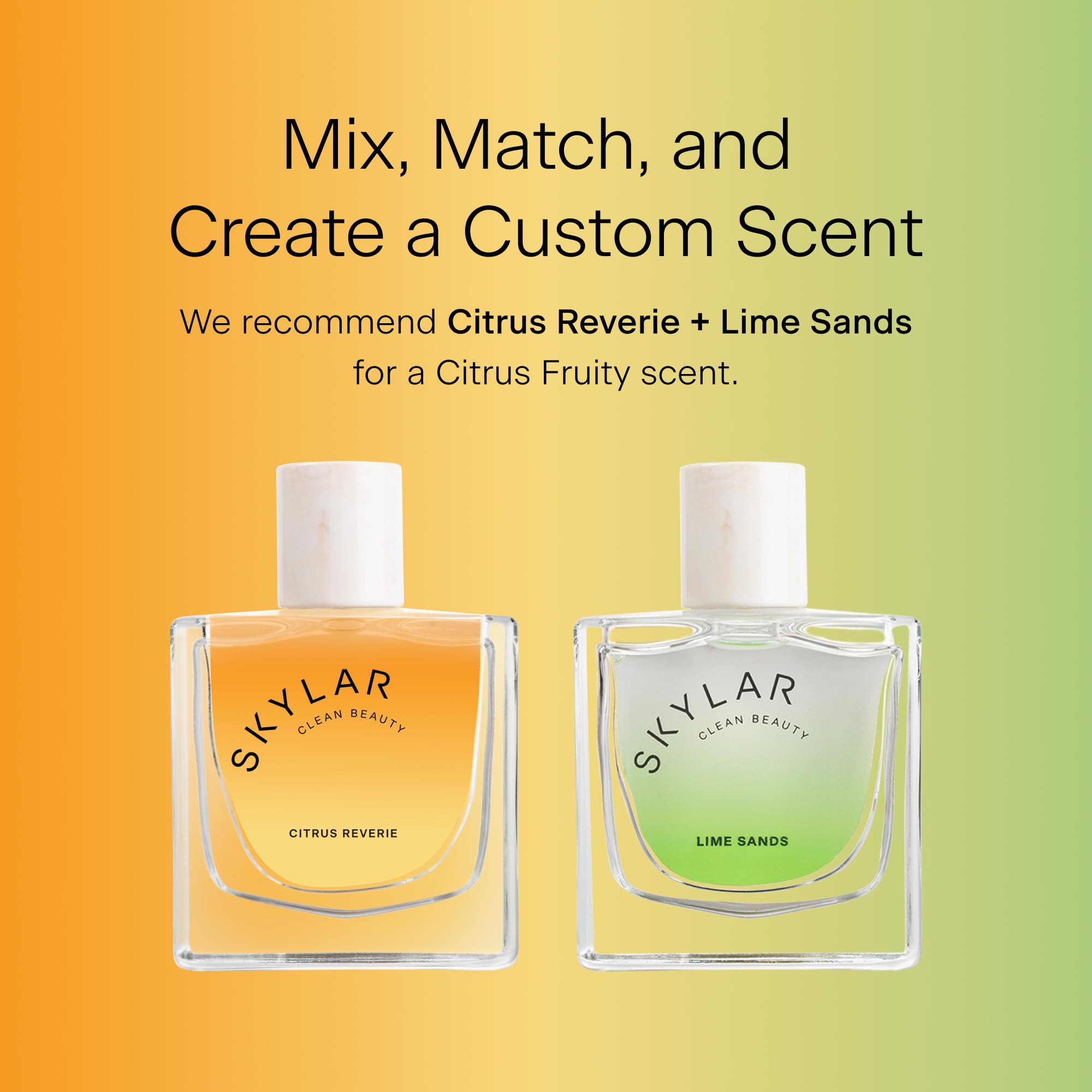Skylar New Citrus Reverie Eau De Parfum-Hypoallergenic Clean Perfume For Women & Men, Vegan, Safe For Sensitive Skin-Fruity Flor