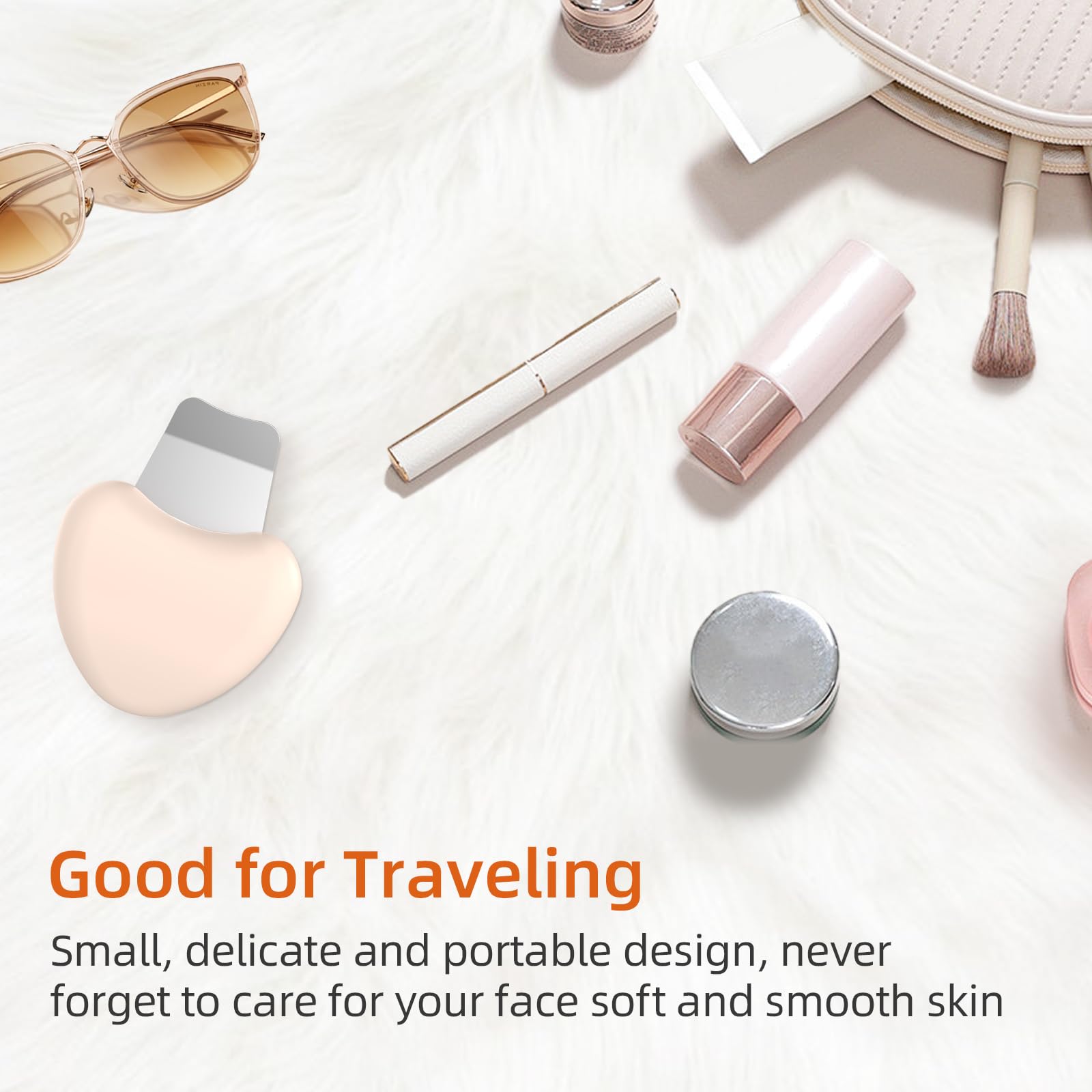 Auioytoy Skin Scrubber Face Scraper Tool Blackhead Remover Tool Pore Cleaner Scraper Facial Deep Cleansing Tool