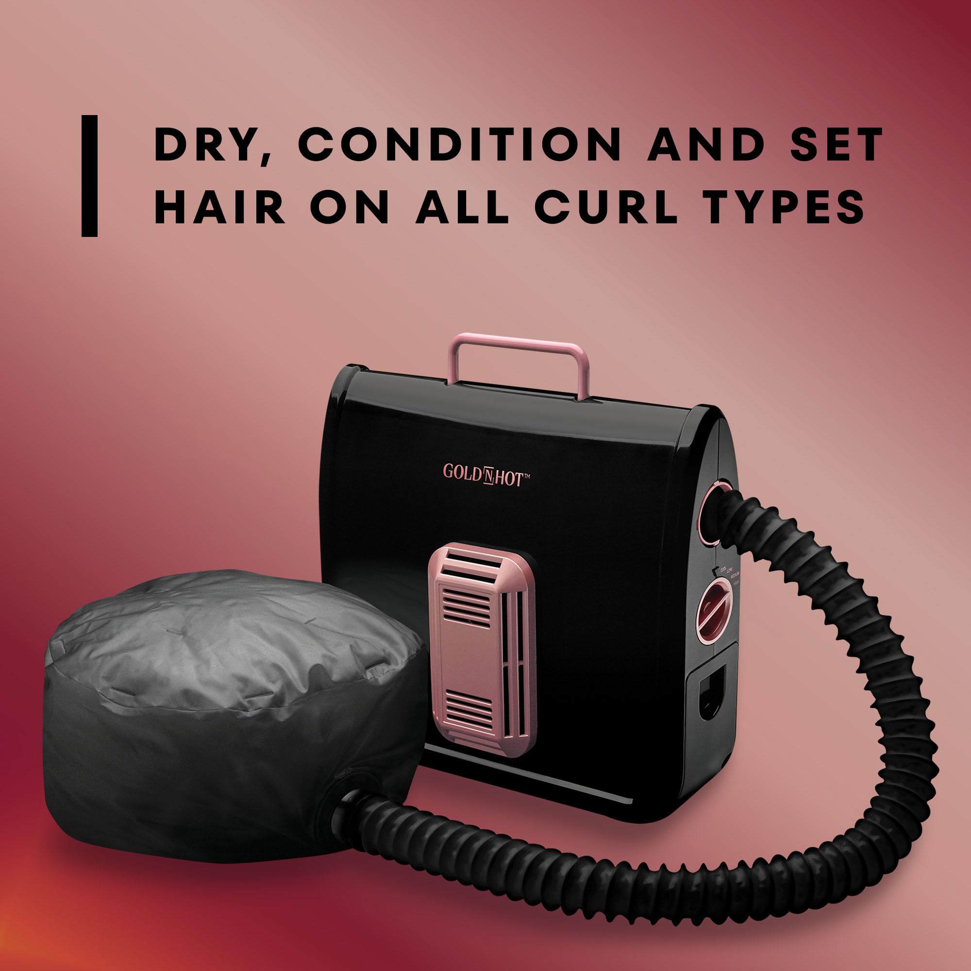 Gold N Hot Ionic Soft Bonnet Dryer